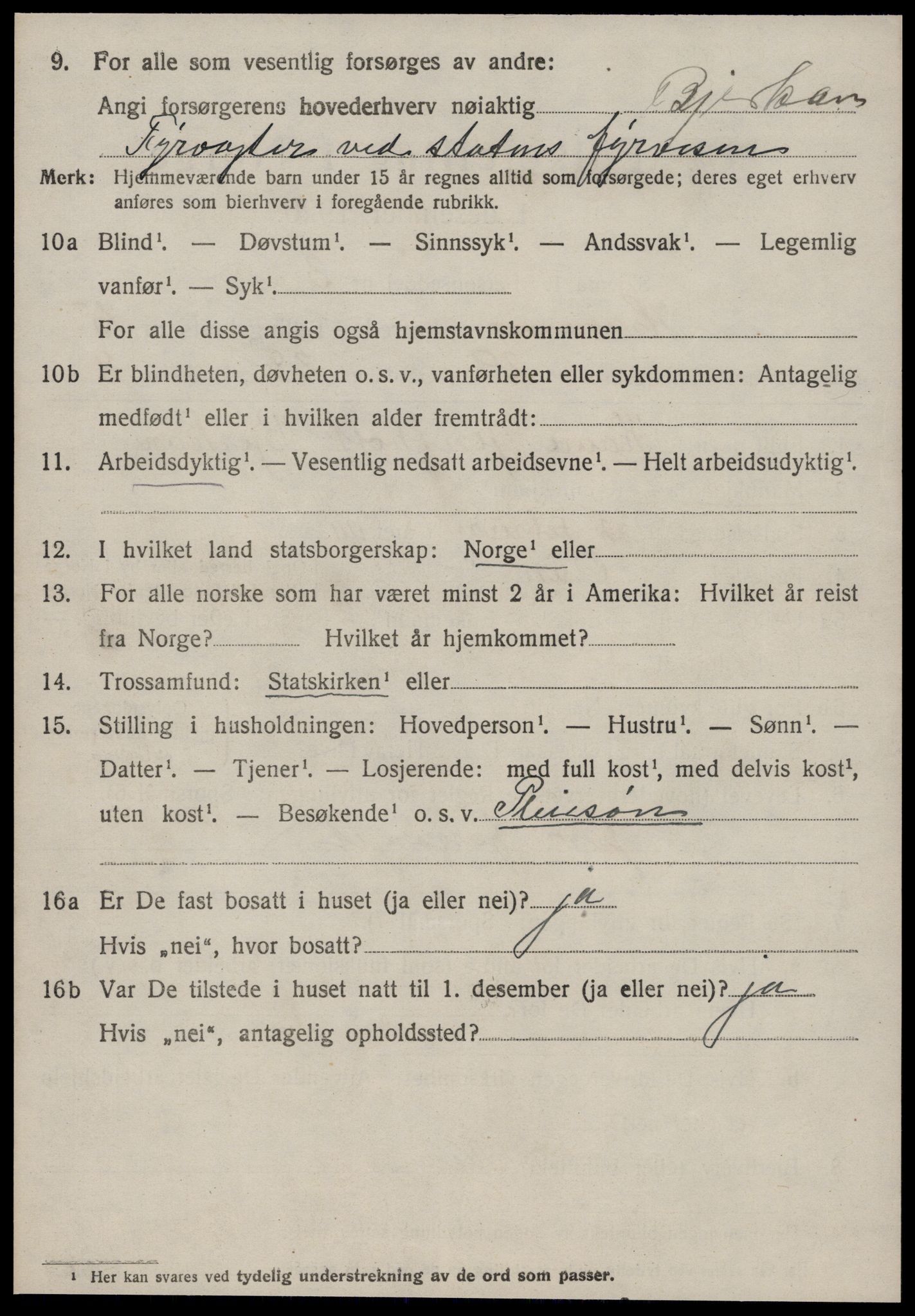 SAT, 1920 census for Haram, 1920, p. 3228