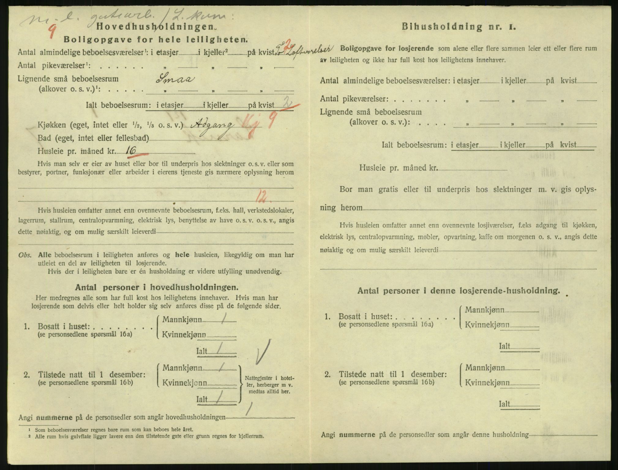 SAKO, 1920 census for Larvik, 1920, p. 6499