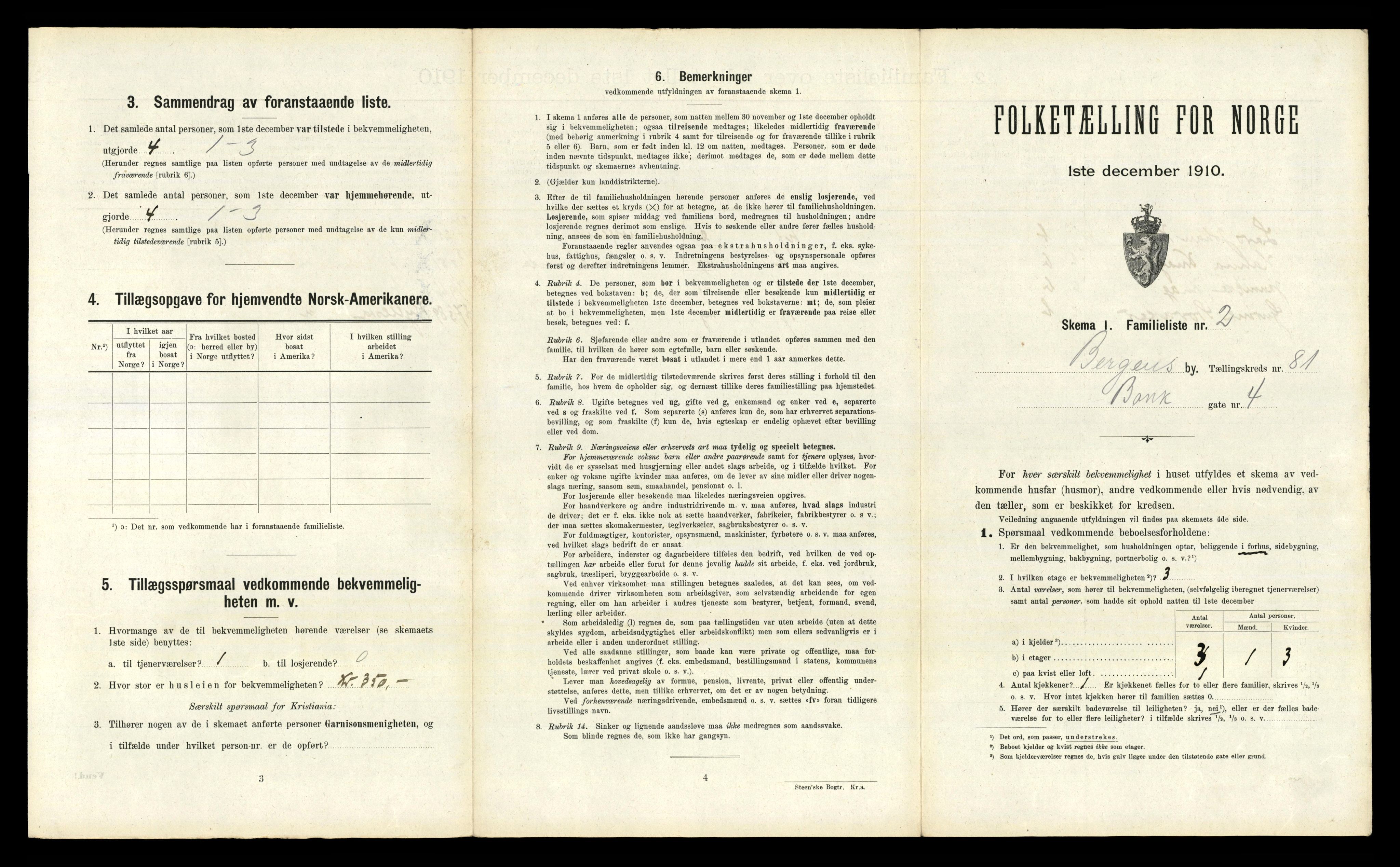 RA, 1910 census for Bergen, 1910, p. 28271