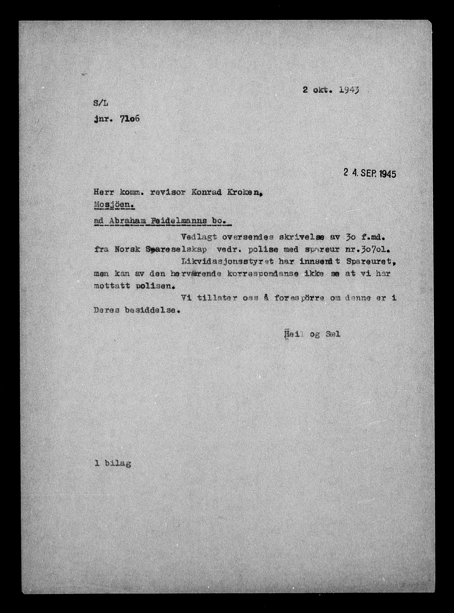 Justisdepartementet, Tilbakeføringskontoret for inndratte formuer, AV/RA-S-1564/H/Hc/Hcb/L0912: --, 1945-1947, p. 28