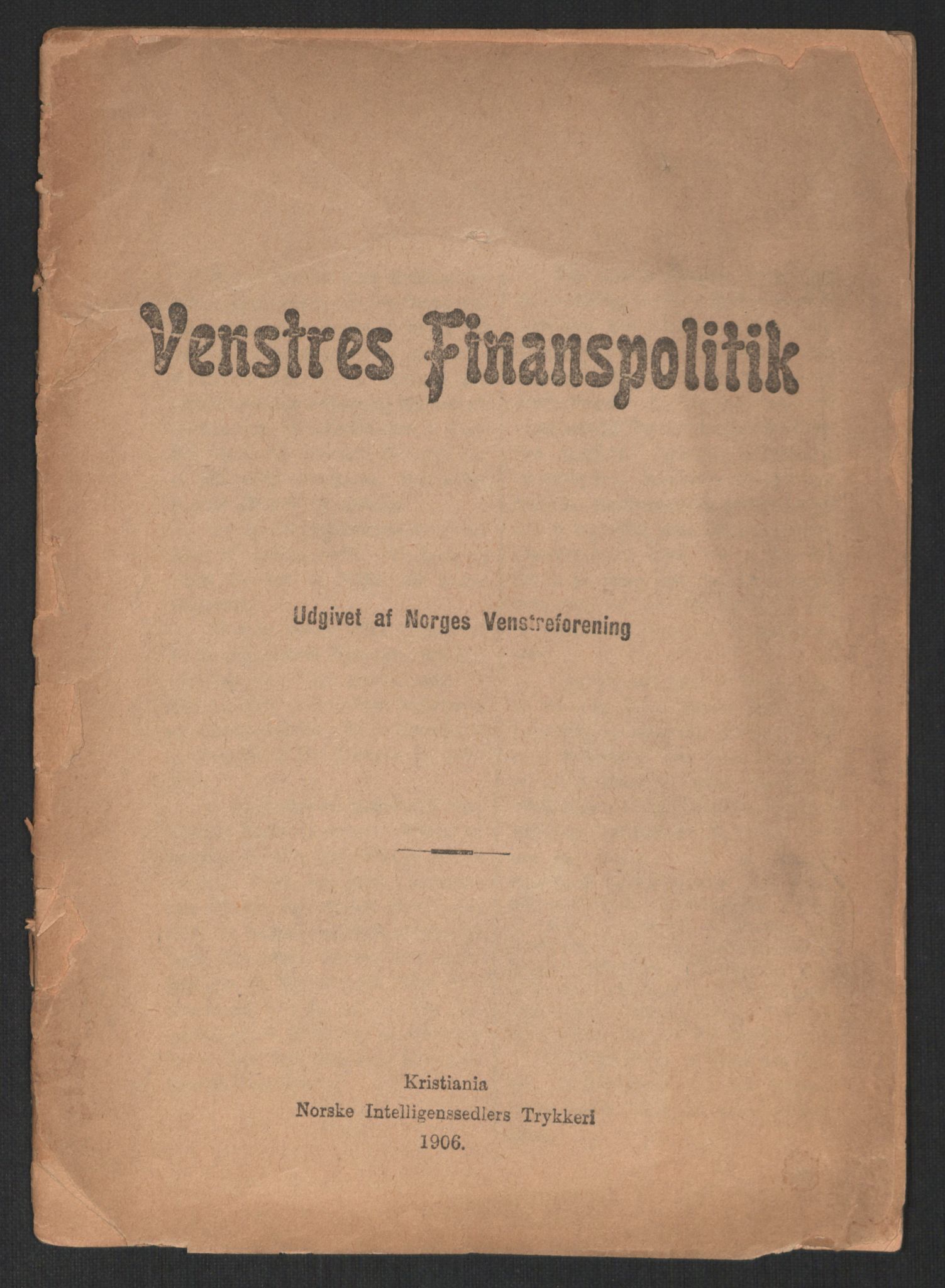 Venstres Hovedorganisasjon, RA/PA-0876/X/L0001: De eldste skrifter, 1860-1936, p. 798