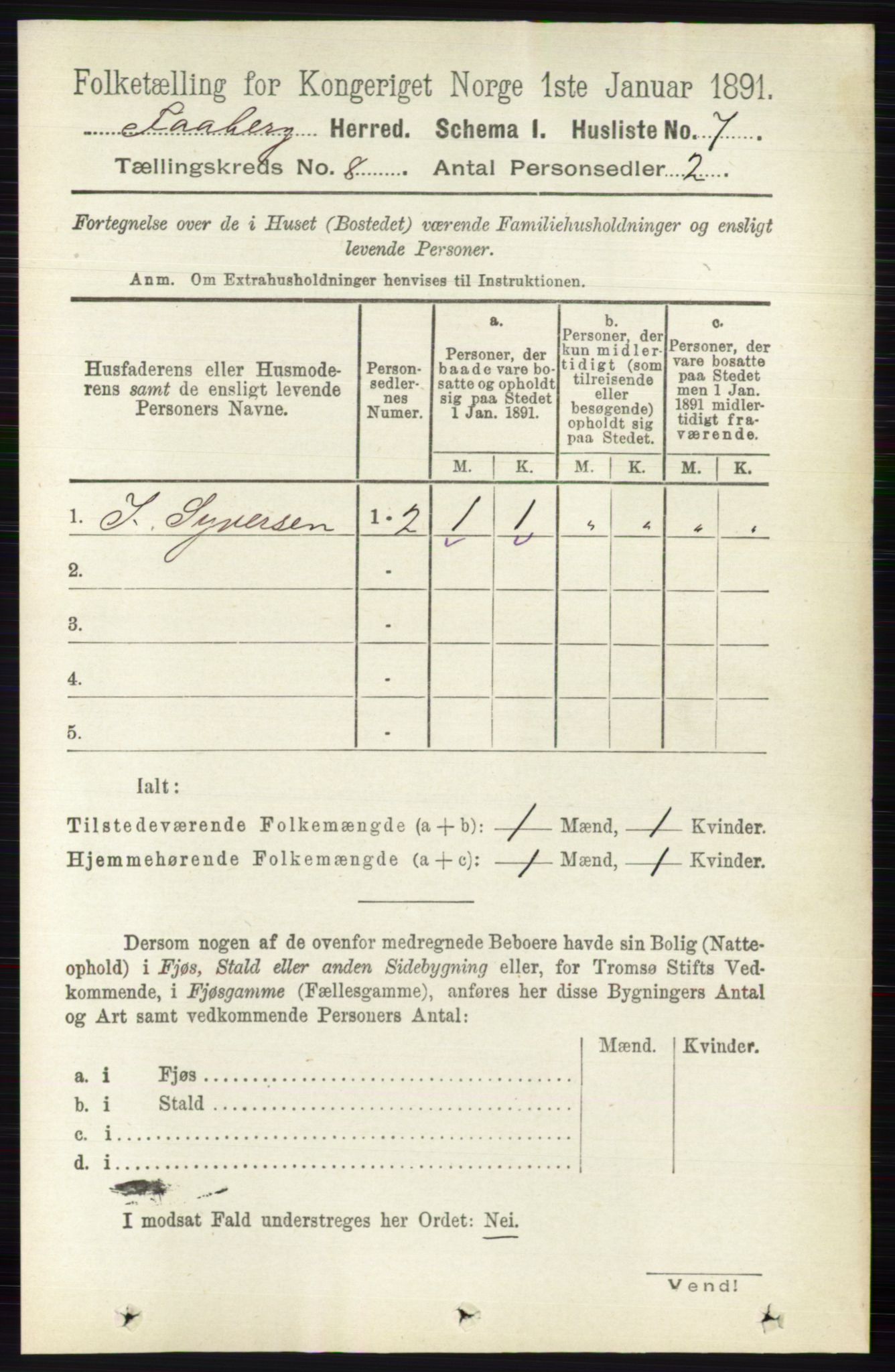 RA, 1891 census for 0524 Fåberg, 1891, p. 3328