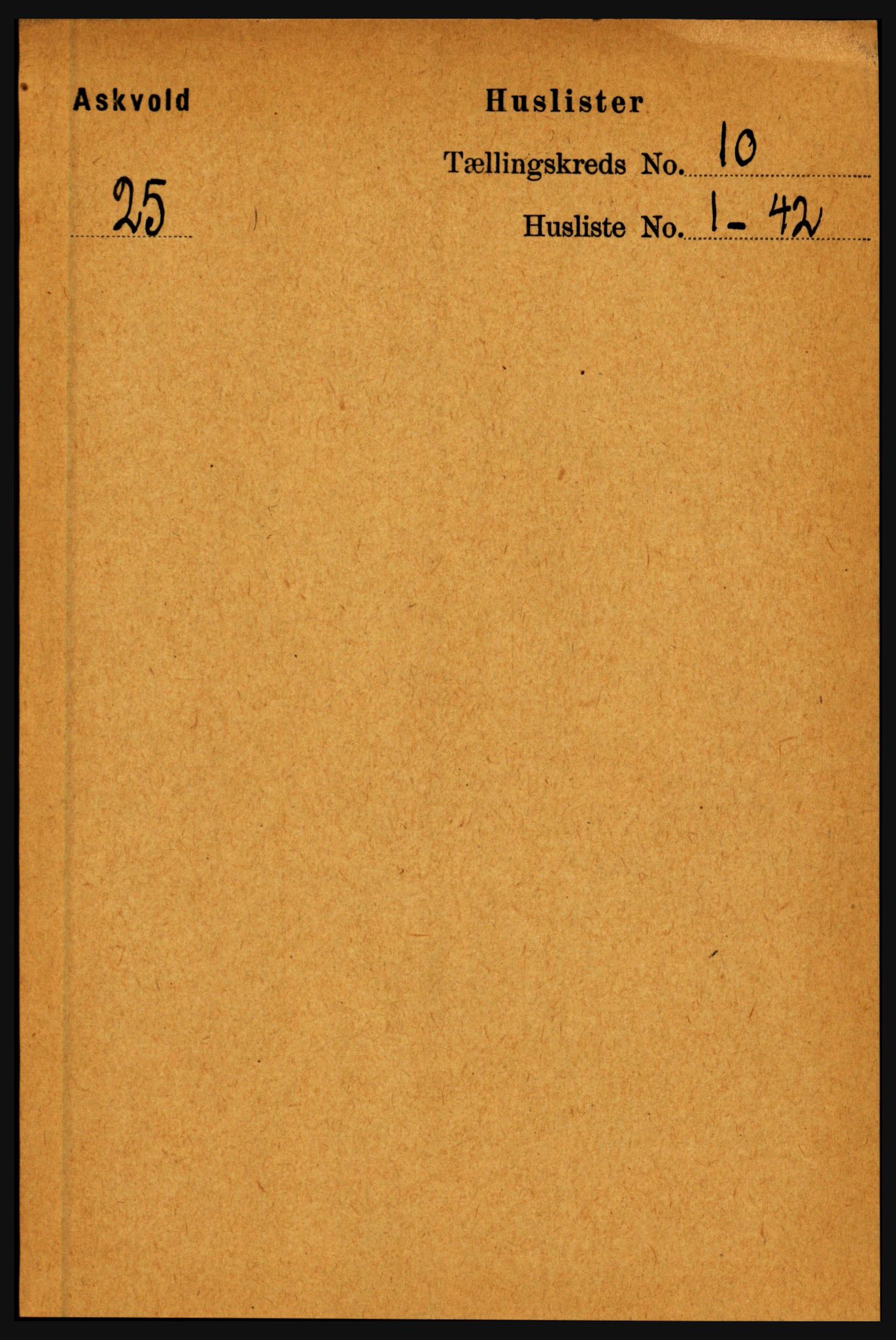 RA, 1891 census for 1428 Askvoll, 1891, p. 2935