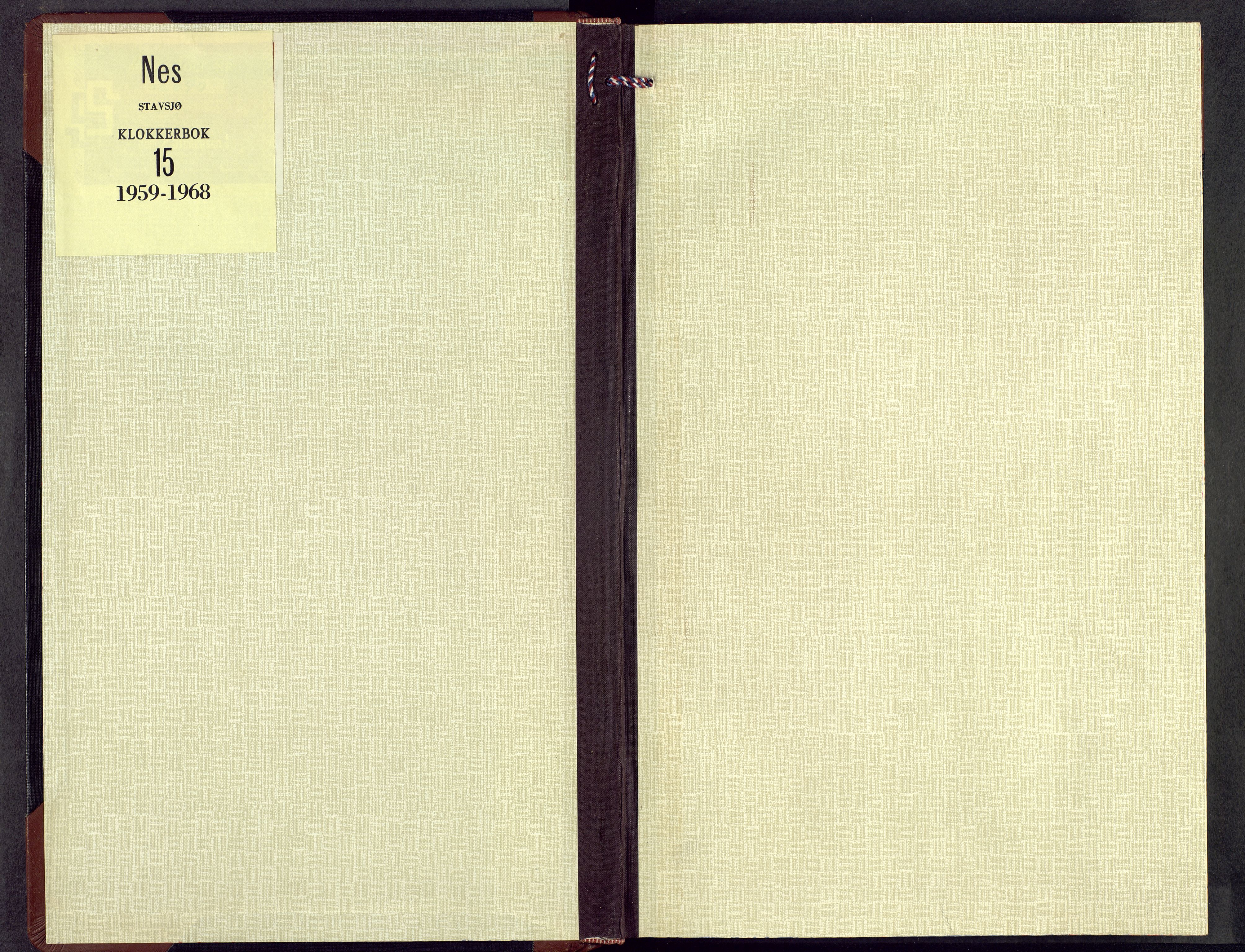 Nes prestekontor, Hedmark, AV/SAH-PREST-020/L/La/L0015: Parish register (copy) no. 15, 1959-1968