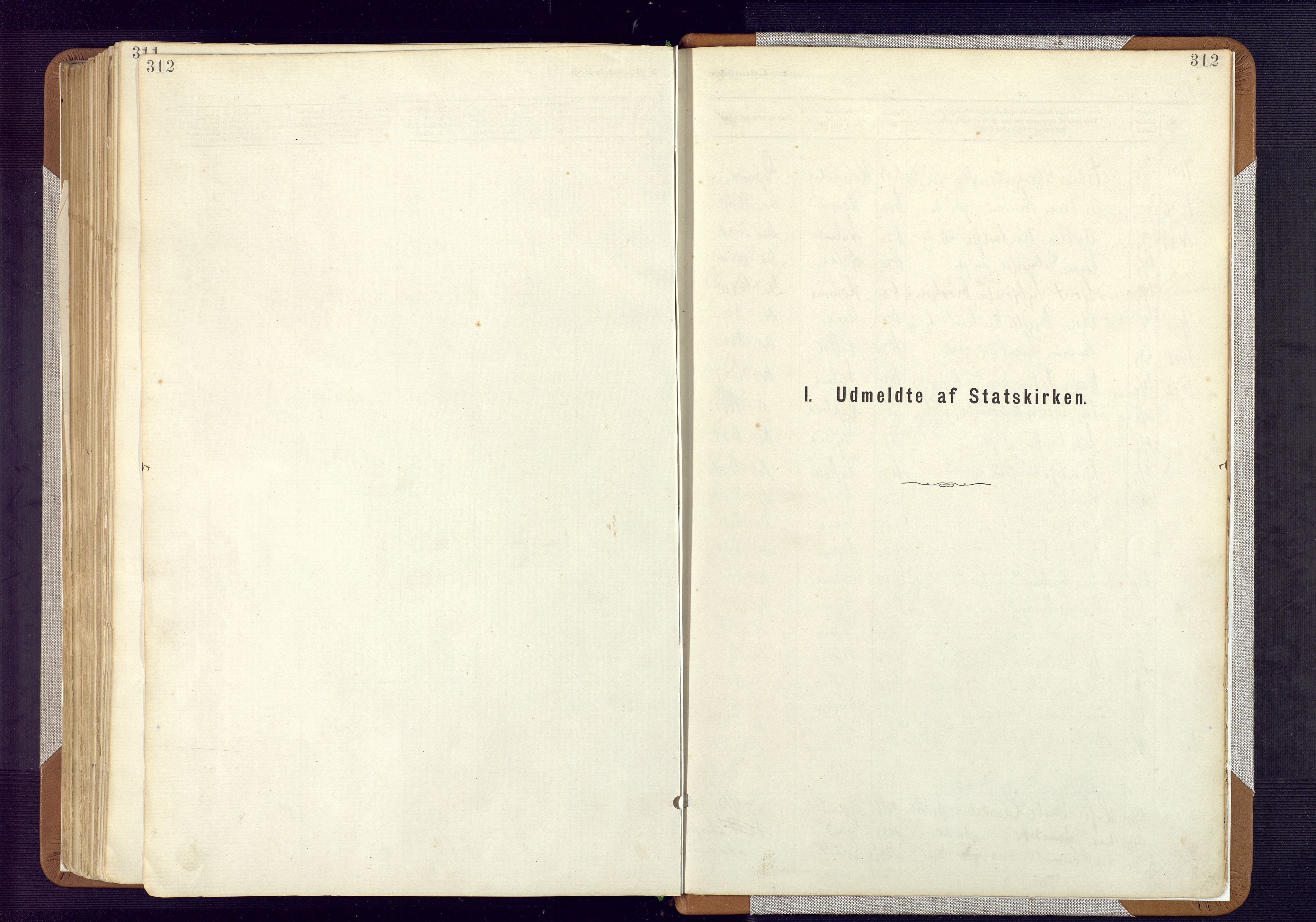 Bakke sokneprestkontor, SAK/1111-0002/F/Fa/Fab/L0003: Parish register (official) no. A 3, 1884-1921, p. 312