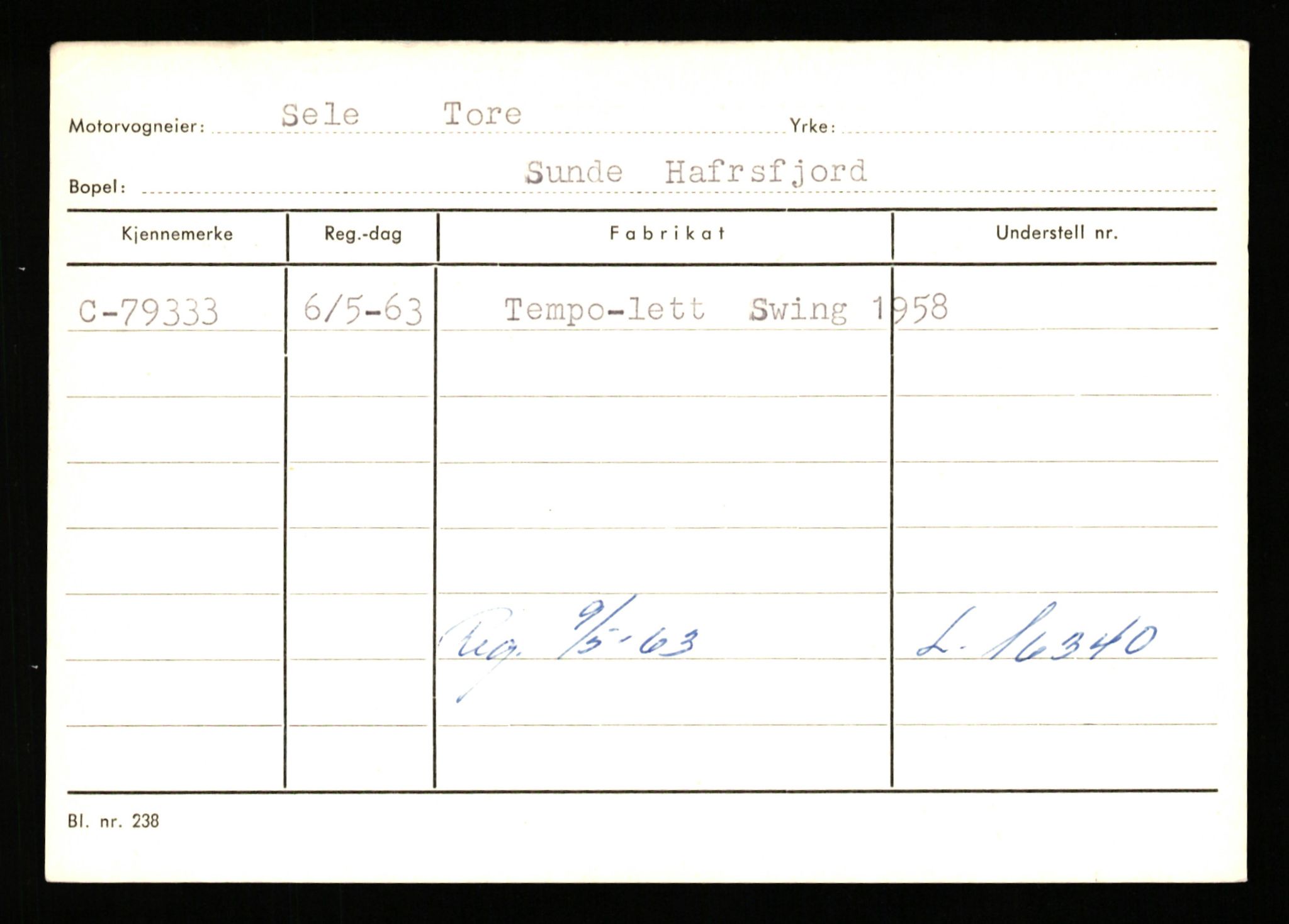 Stavanger trafikkstasjon, AV/SAST-A-101942/0/G/L0008: Registreringsnummer: 67519 - 84533, 1930-1971, p. 1469