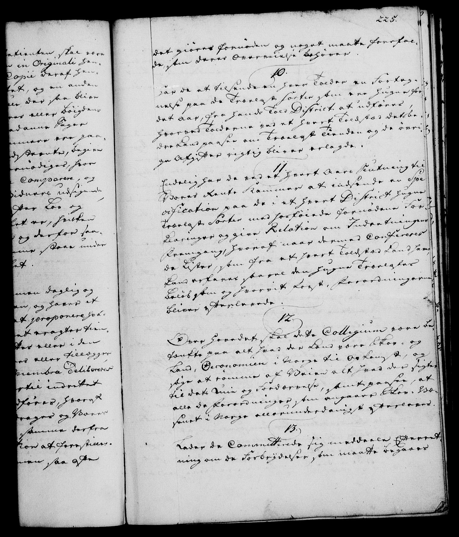 Rentekammeret, Kammerkanselliet, RA/EA-3111/G/Gg/Ggi/L0003: Norsk instruksjonsprotokoll med register (merket RK 53.36), 1751-1775, p. 225