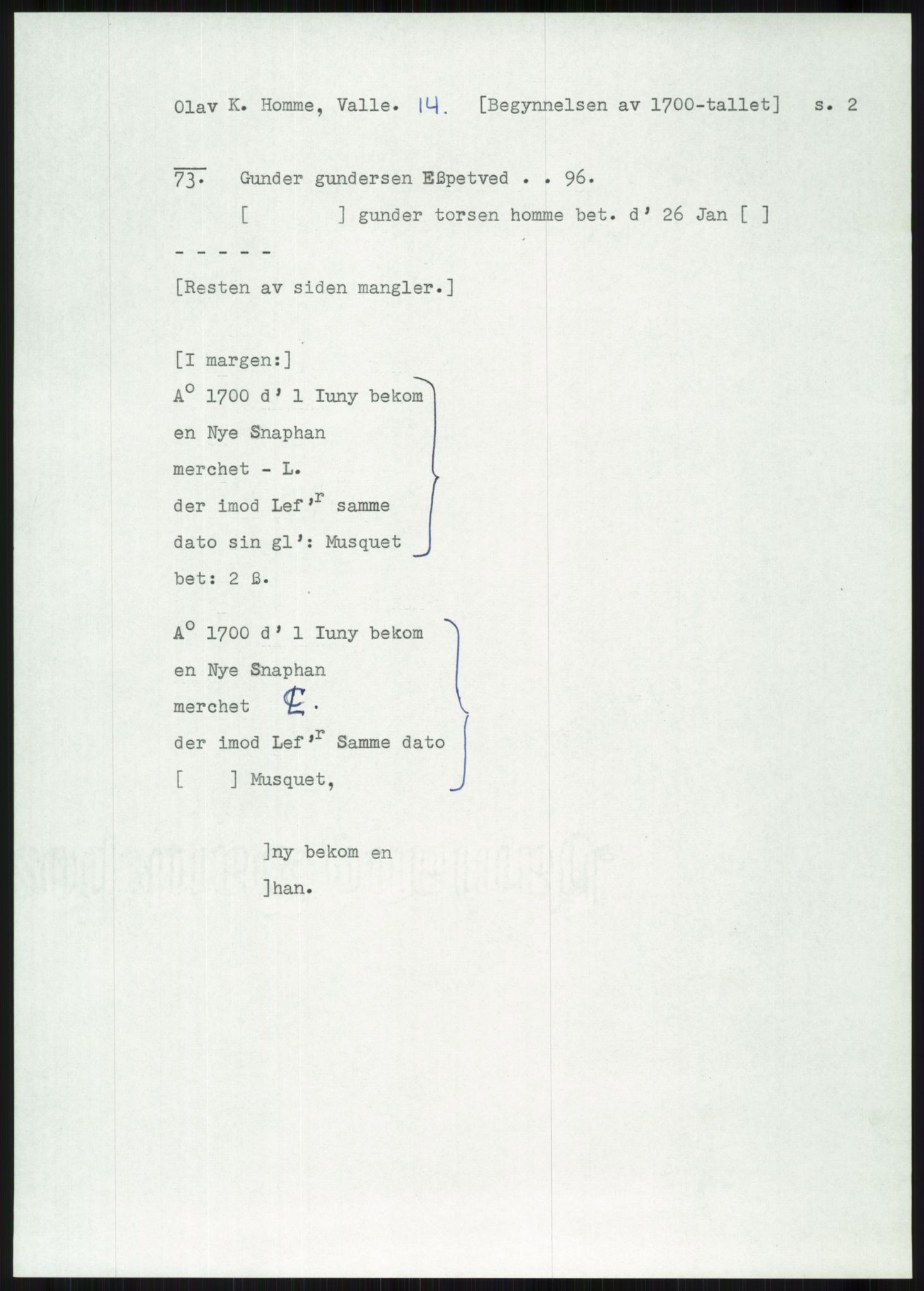 Samlinger til kildeutgivelse, Diplomavskriftsamlingen, AV/RA-EA-4053/H/Ha, p. 2520