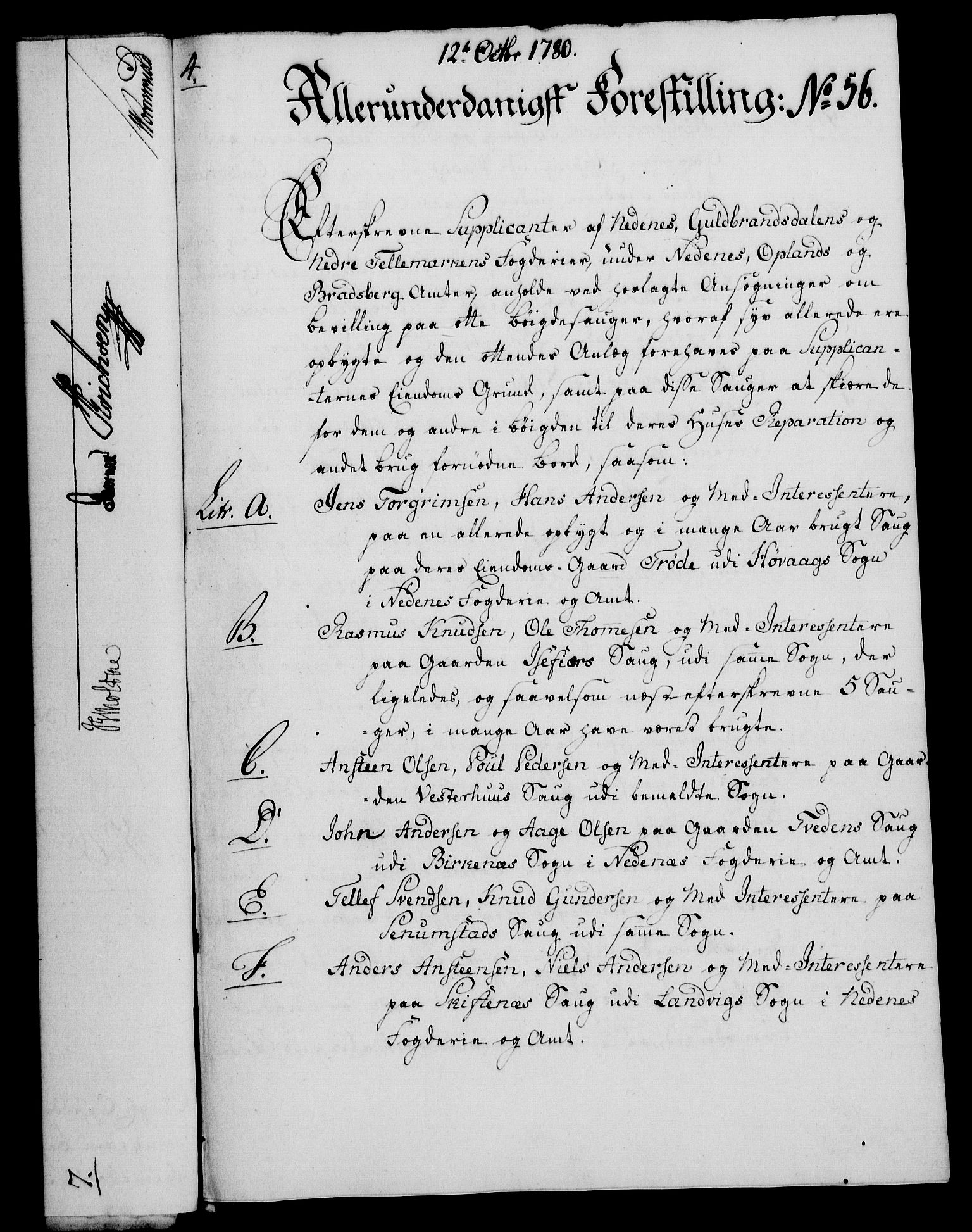 Rentekammeret, Kammerkanselliet, RA/EA-3111/G/Gf/Gfa/L0062: Norsk relasjons- og resolusjonsprotokoll (merket RK 52.62), 1780, p. 487