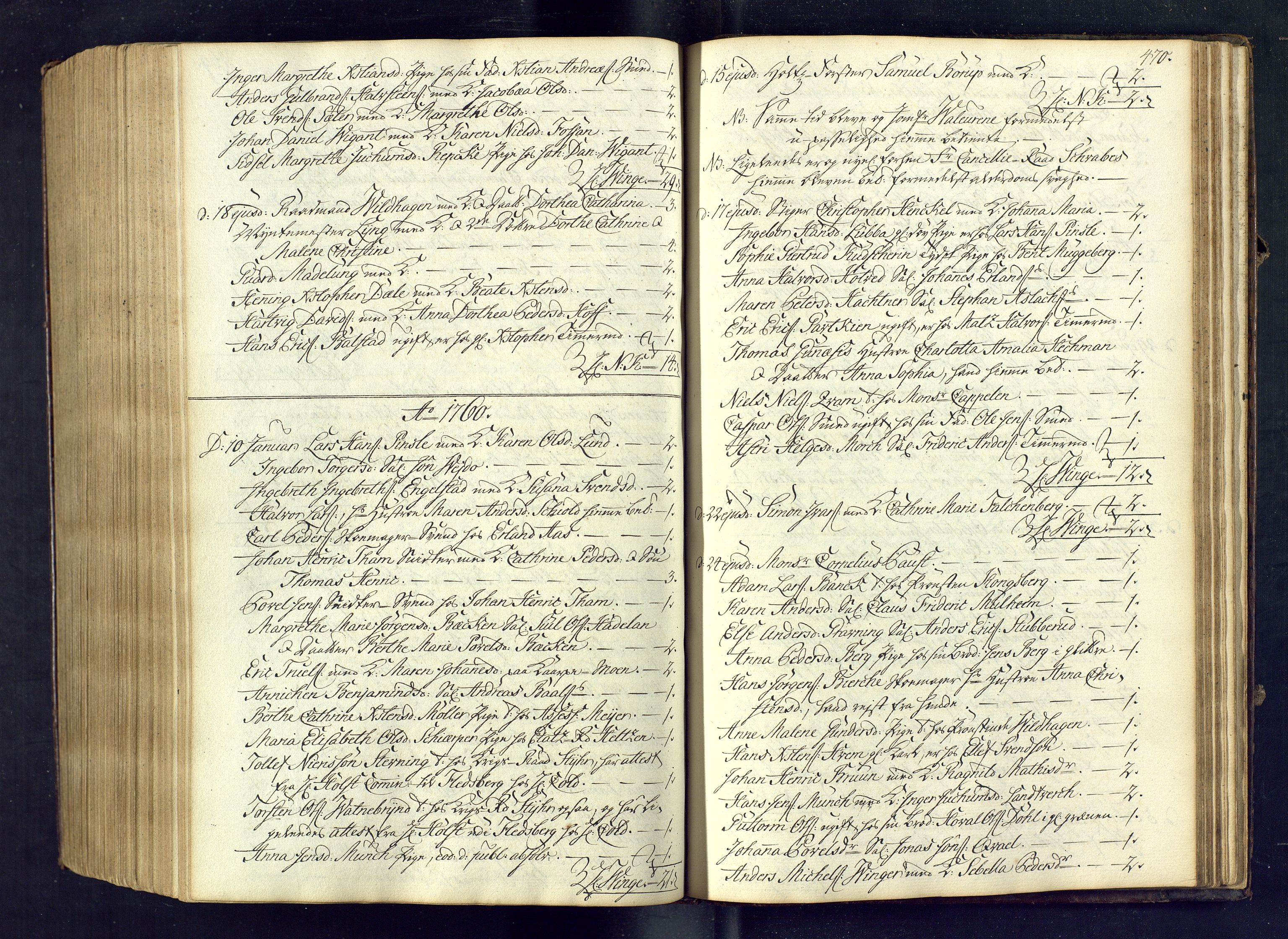 Kongsberg kirkebøker, SAKO/A-22/M/Ma/L0005: Communicants register no. 5, 1755-1761, p. 470
