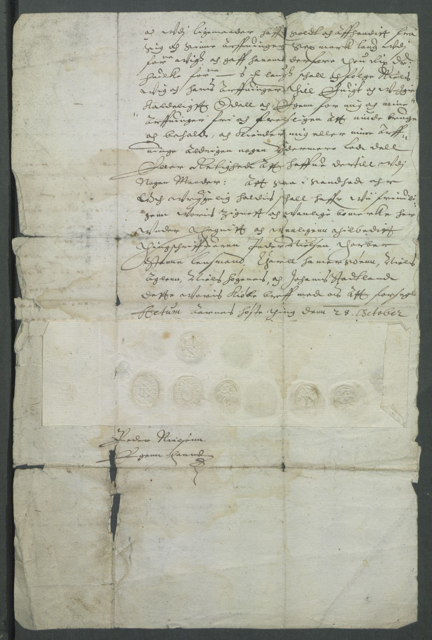Riksarkivets diplomsamling, AV/RA-EA-5965/F02/L0141: Dokumenter, 1631, p. 5