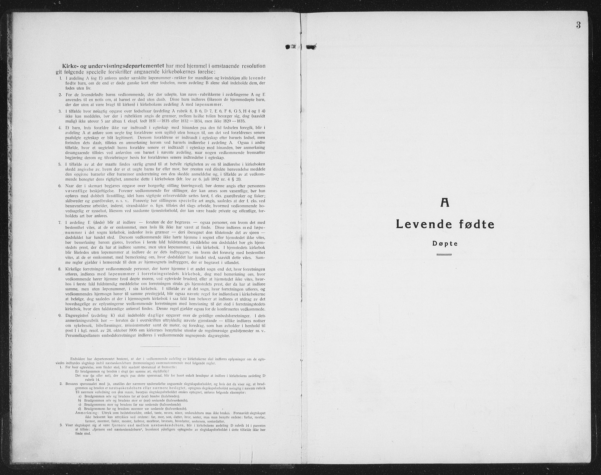 Ministerialprotokoller, klokkerbøker og fødselsregistre - Nord-Trøndelag, SAT/A-1458/757/L0507: Parish register (copy) no. 757C02, 1923-1939, p. 3