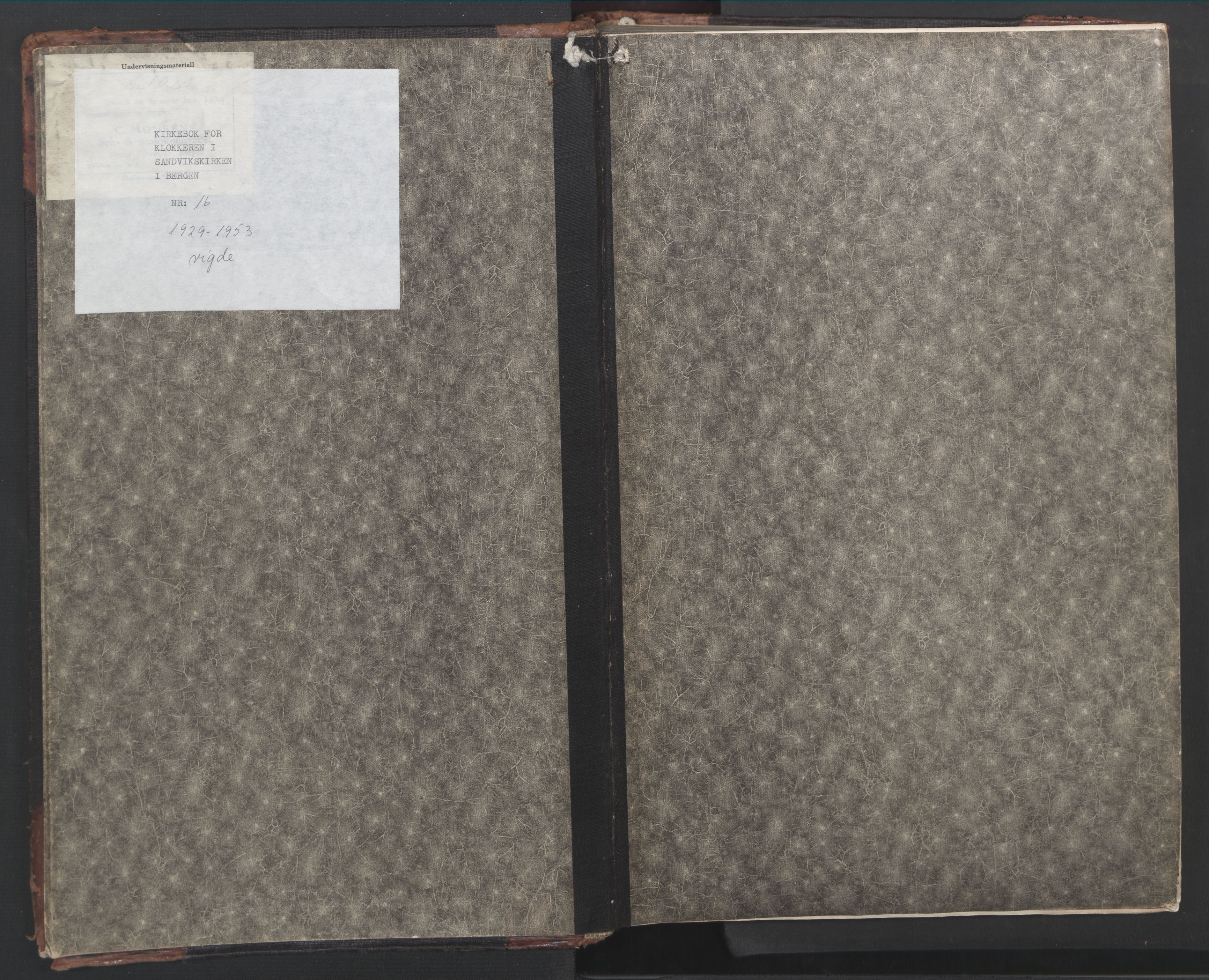 Sandviken Sokneprestembete, SAB/A-77601/H/Hb/L0015: Parish register (copy) no. D 2, 1929-1953