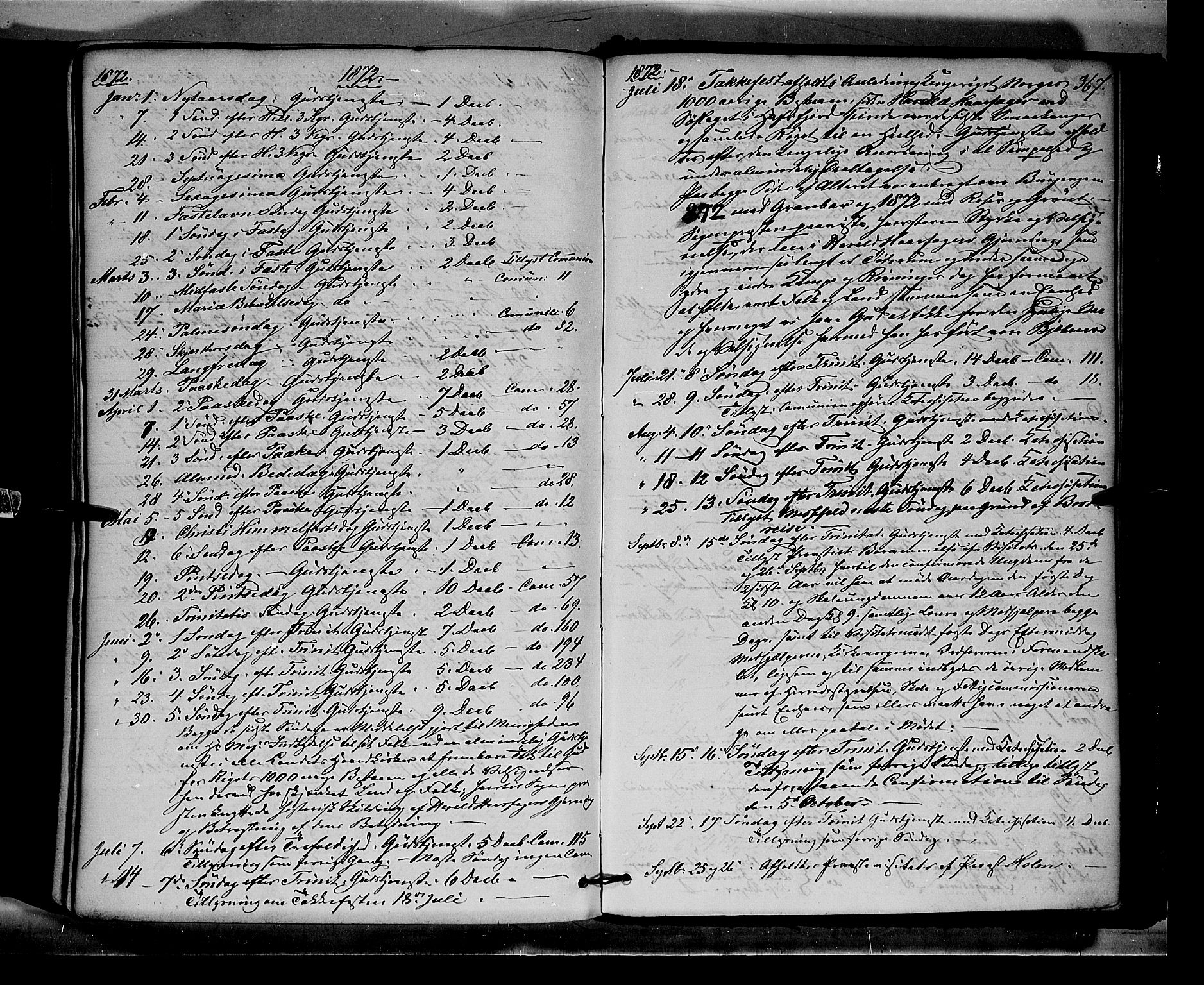 Eidskog prestekontor, AV/SAH-PREST-026/H/Ha/Haa/L0002: Parish register (official) no. 2, 1867-1878, p. 367