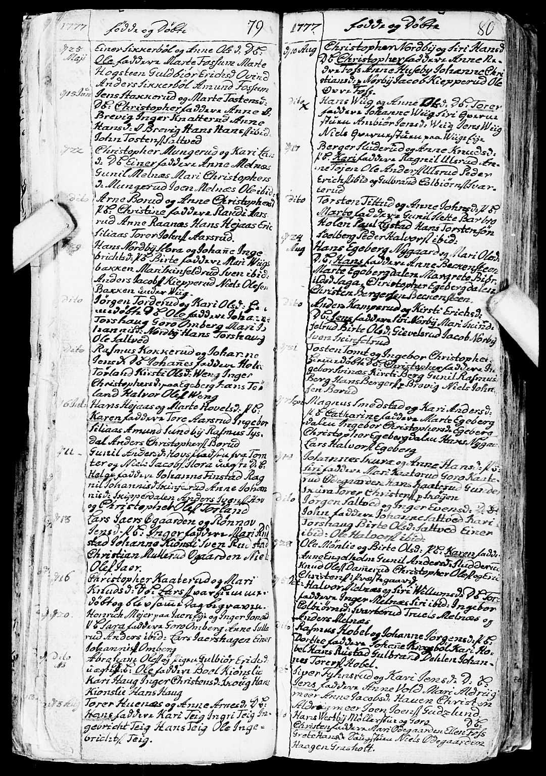 Enebakk prestekontor Kirkebøker, SAO/A-10171c/F/Fa/L0002: Parish register (official) no. I 2, 1755-1806, p. 79-80