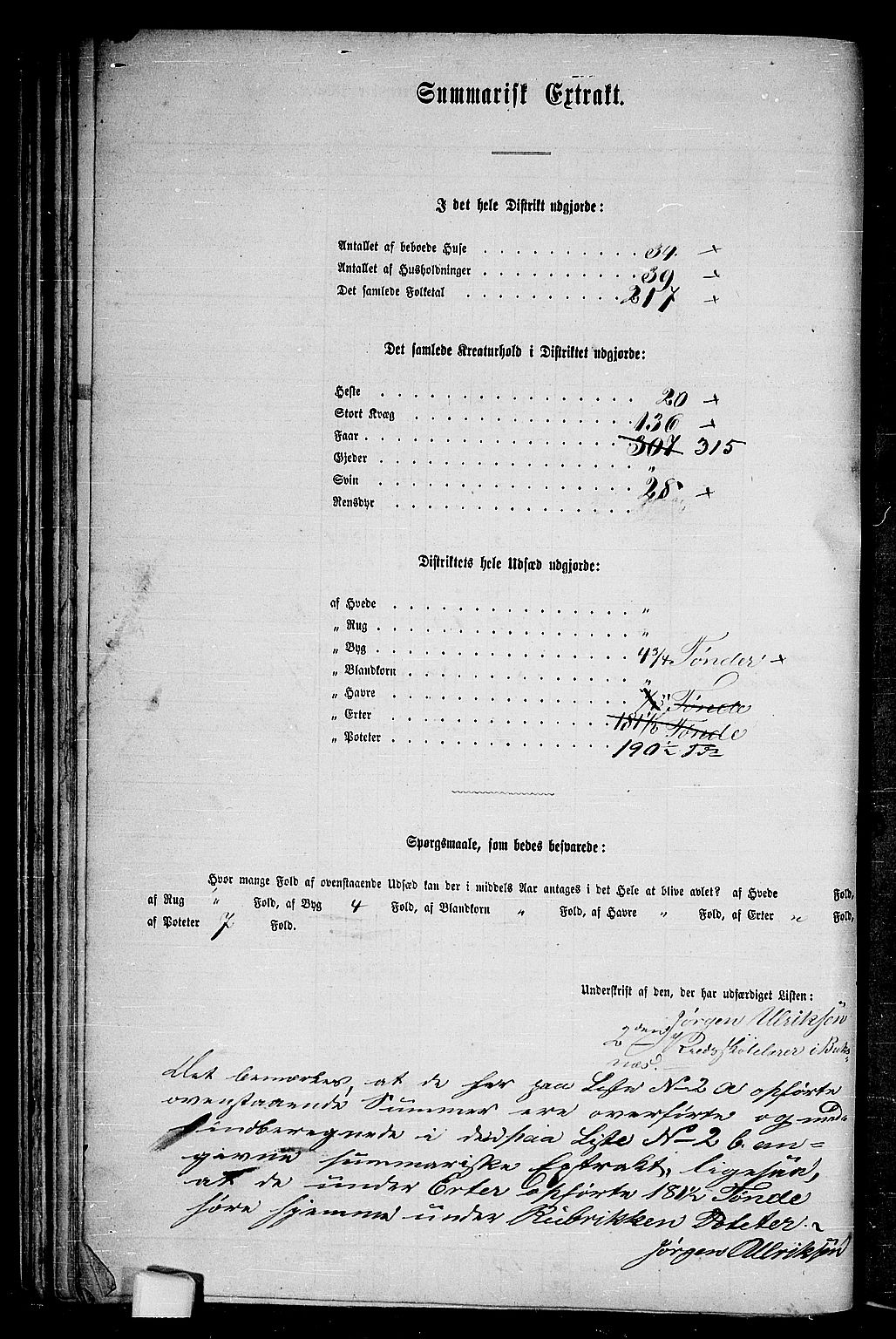 RA, 1865 census for Buksnes, 1865, p. 38