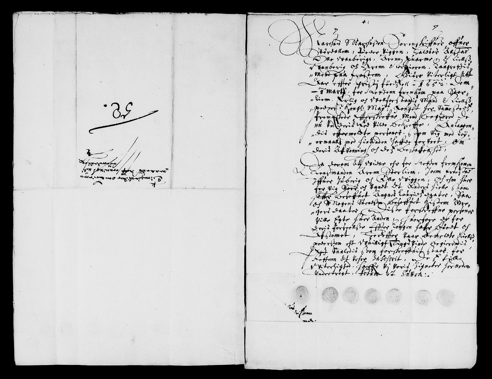 Rentekammeret inntil 1814, Reviderte regnskaper, Lensregnskaper, AV/RA-EA-5023/R/Rb/Rbw/L0103: Trondheim len, 1651-1652