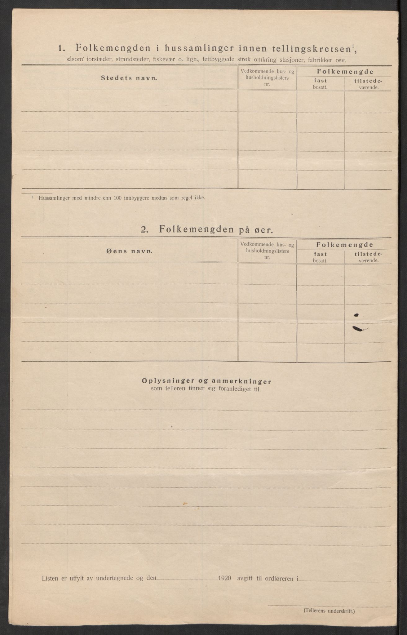 SAK, 1920 census for Vestre Moland, 1920, p. 17