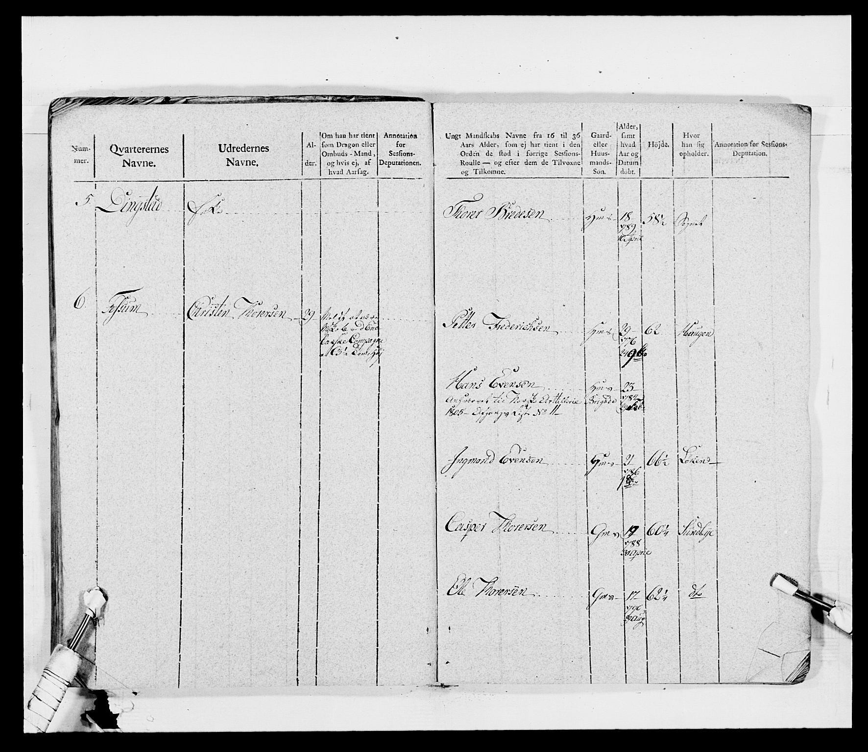 Generalitets- og kommissariatskollegiet, Det kongelige norske kommissariatskollegium, AV/RA-EA-5420/E/Eh/L0011: Smålenske dragonregiment, 1795-1807, p. 605