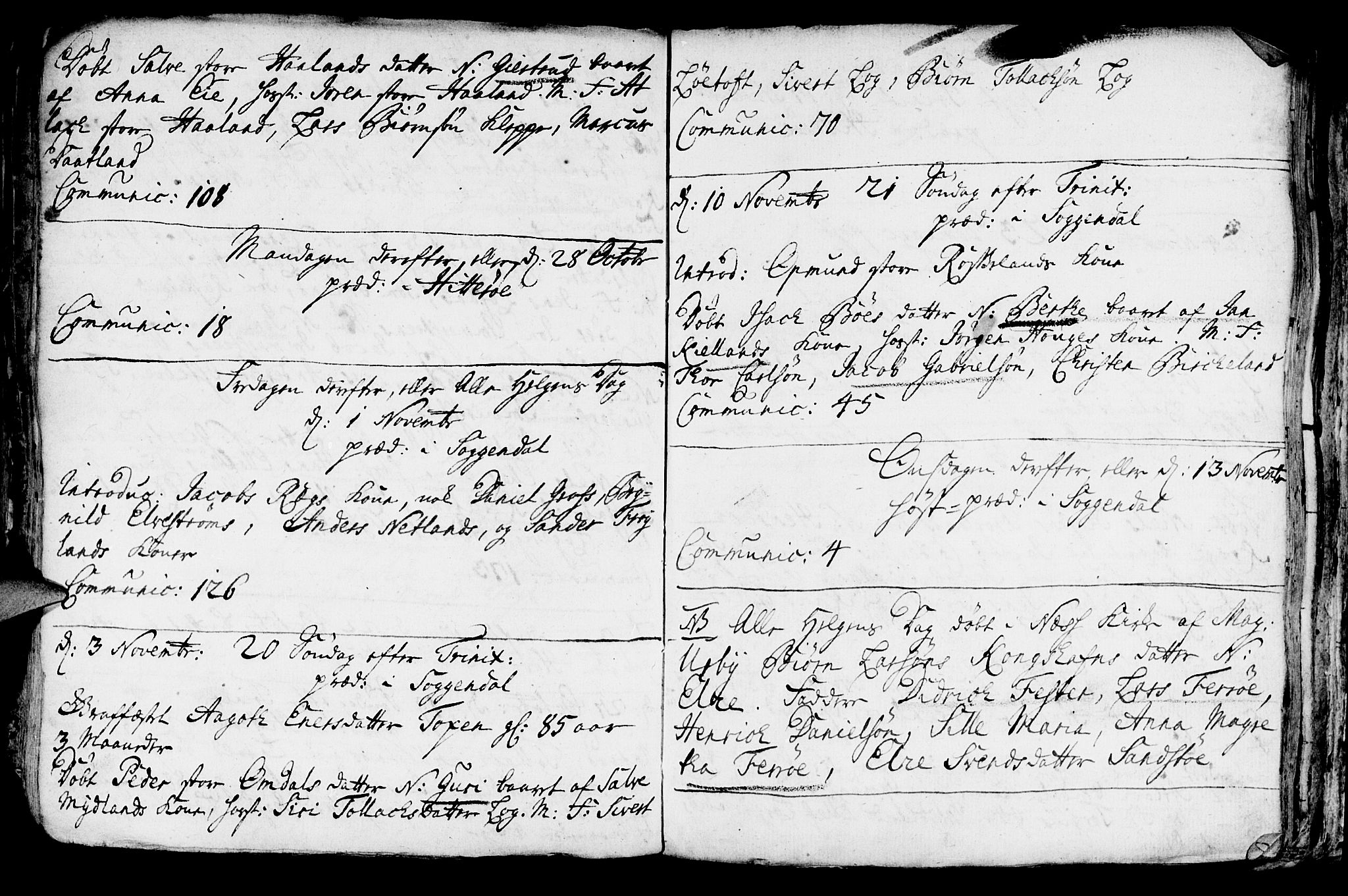 Sokndal sokneprestkontor, AV/SAST-A-101808: Parish register (official) no. A 1, 1729-1740