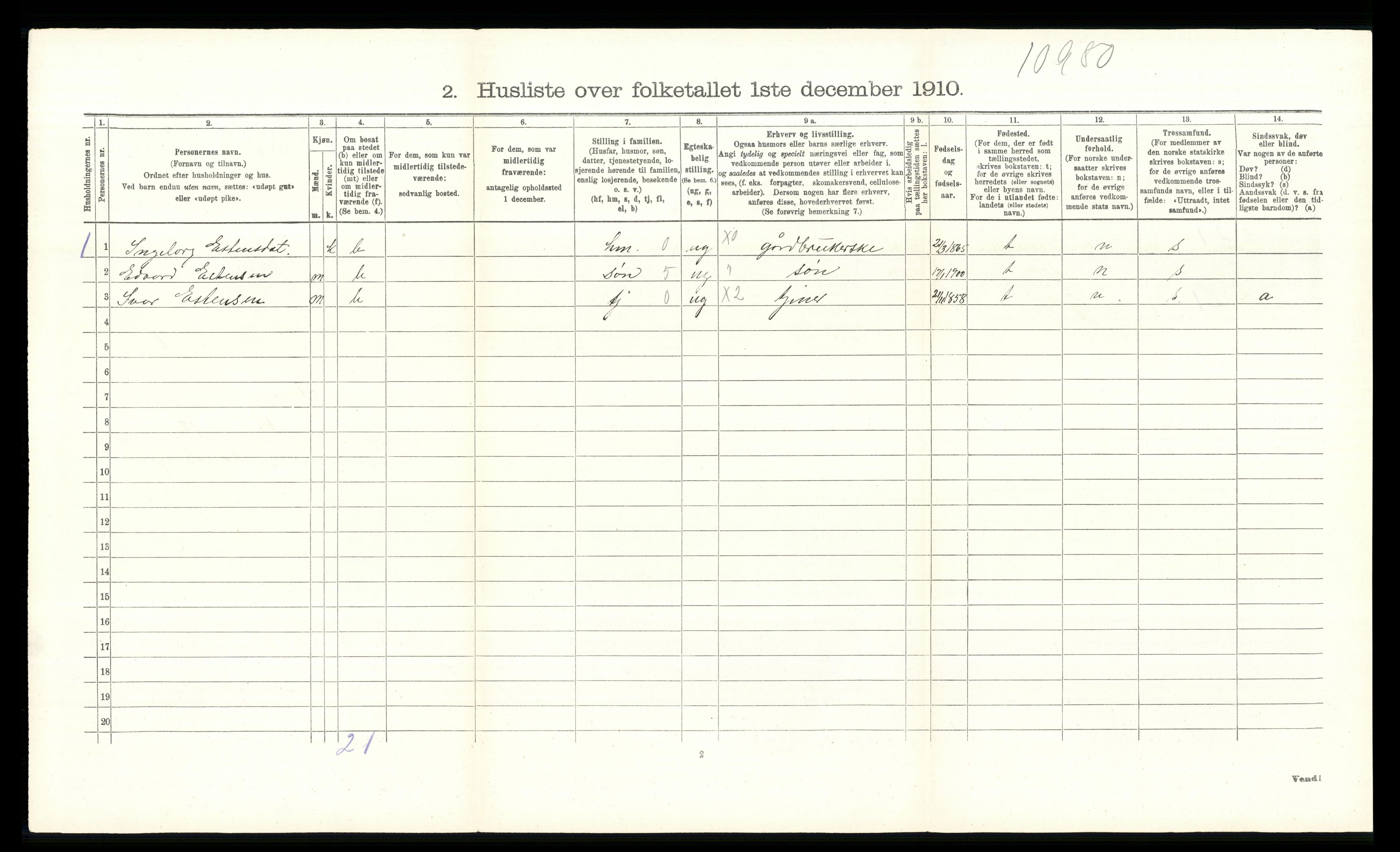 RA, 1910 census for Tolga, 1910, p. 553