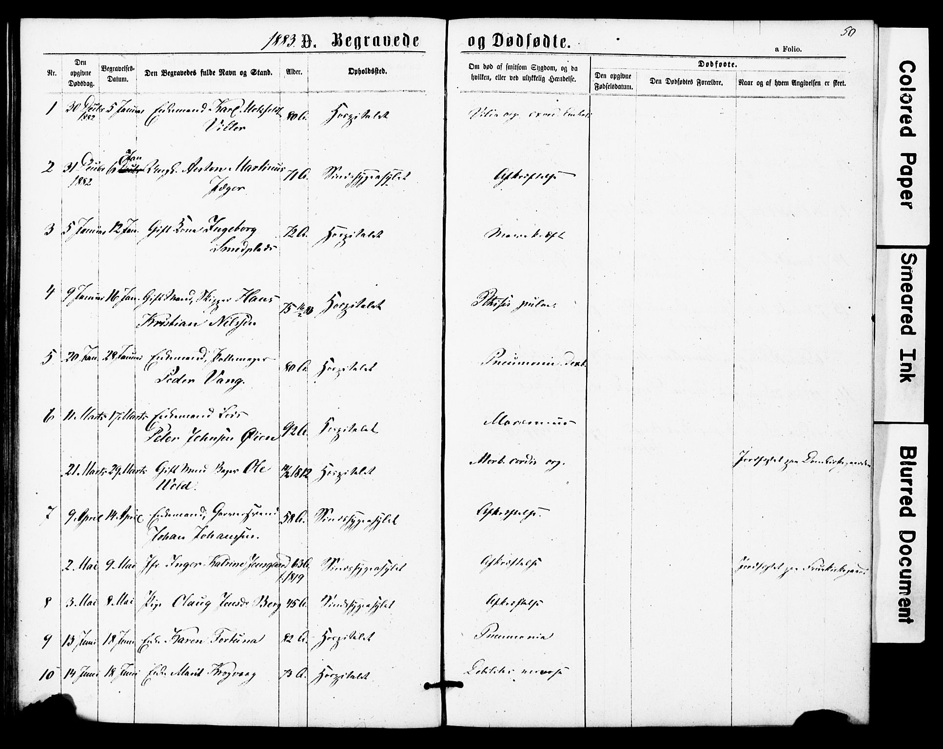Ministerialprotokoller, klokkerbøker og fødselsregistre - Sør-Trøndelag, SAT/A-1456/623/L0469: Parish register (official) no. 623A03, 1868-1883, p. 50