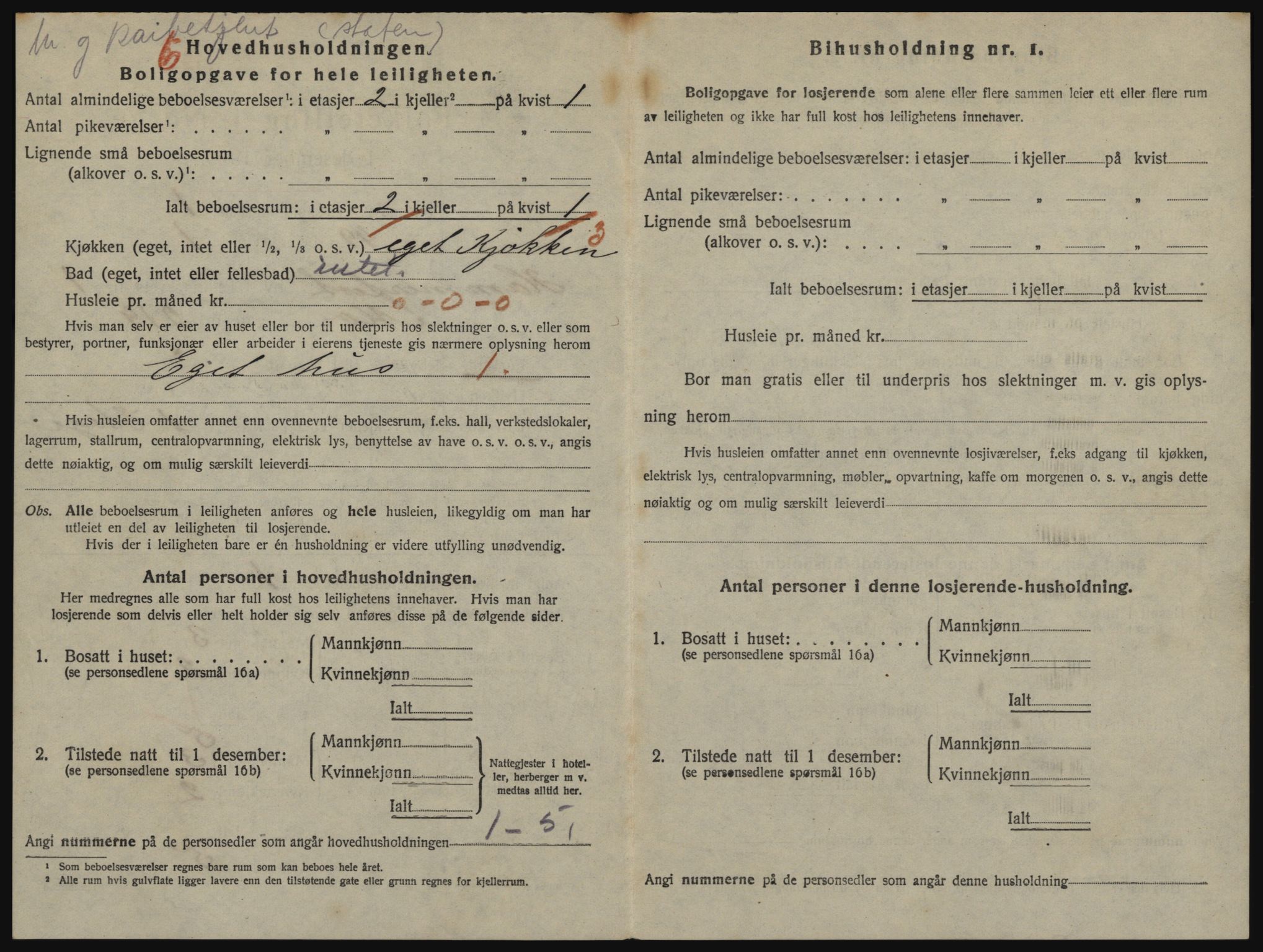 SATØ, 1920 census for Hammerfest, 1920, p. 1177