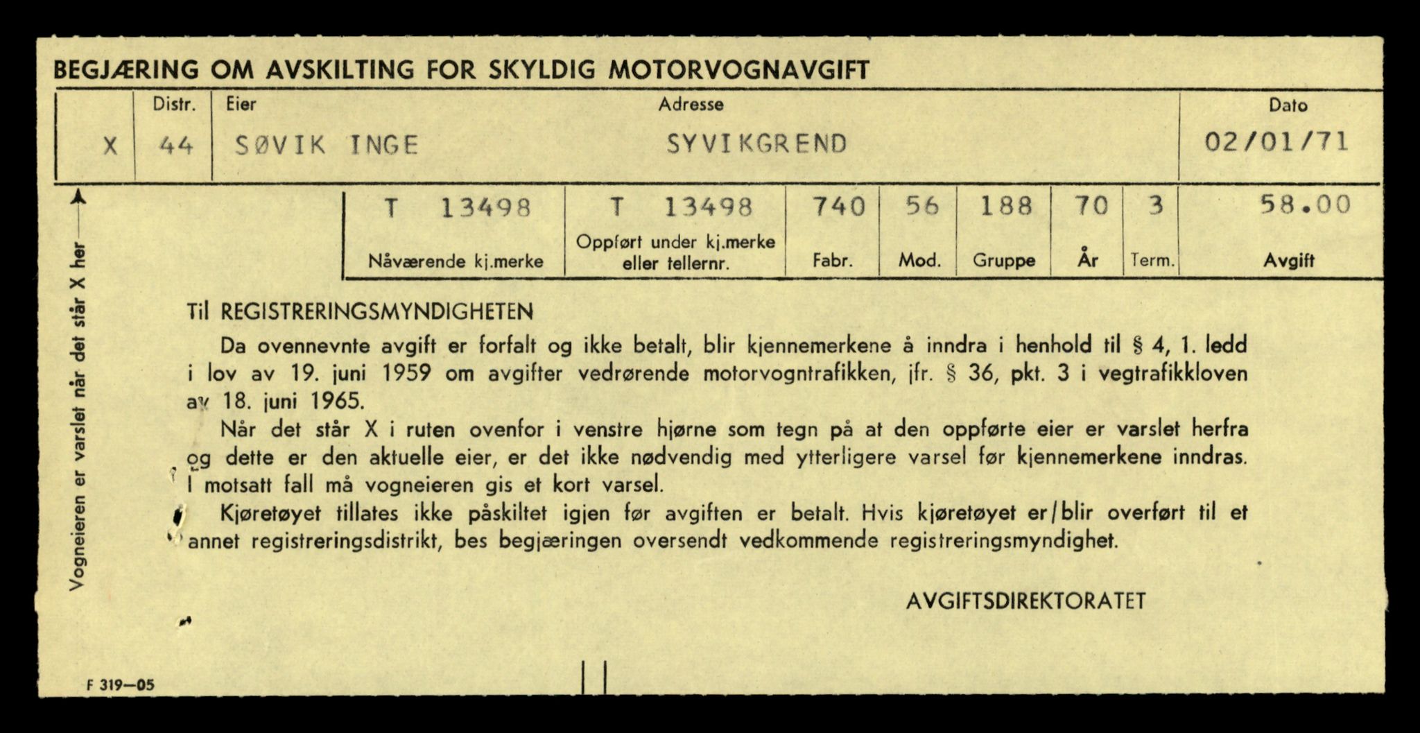 Møre og Romsdal vegkontor - Ålesund trafikkstasjon, AV/SAT-A-4099/F/Fe/L0039: Registreringskort for kjøretøy T 13361 - T 13530, 1927-1998, p. 2427