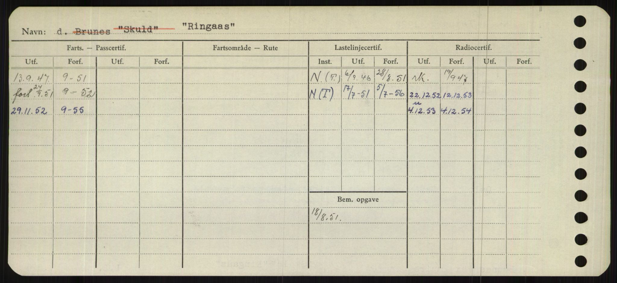 Sjøfartsdirektoratet med forløpere, Skipsmålingen, RA/S-1627/H/Hb/L0004: Fartøy, O-S, p. 226