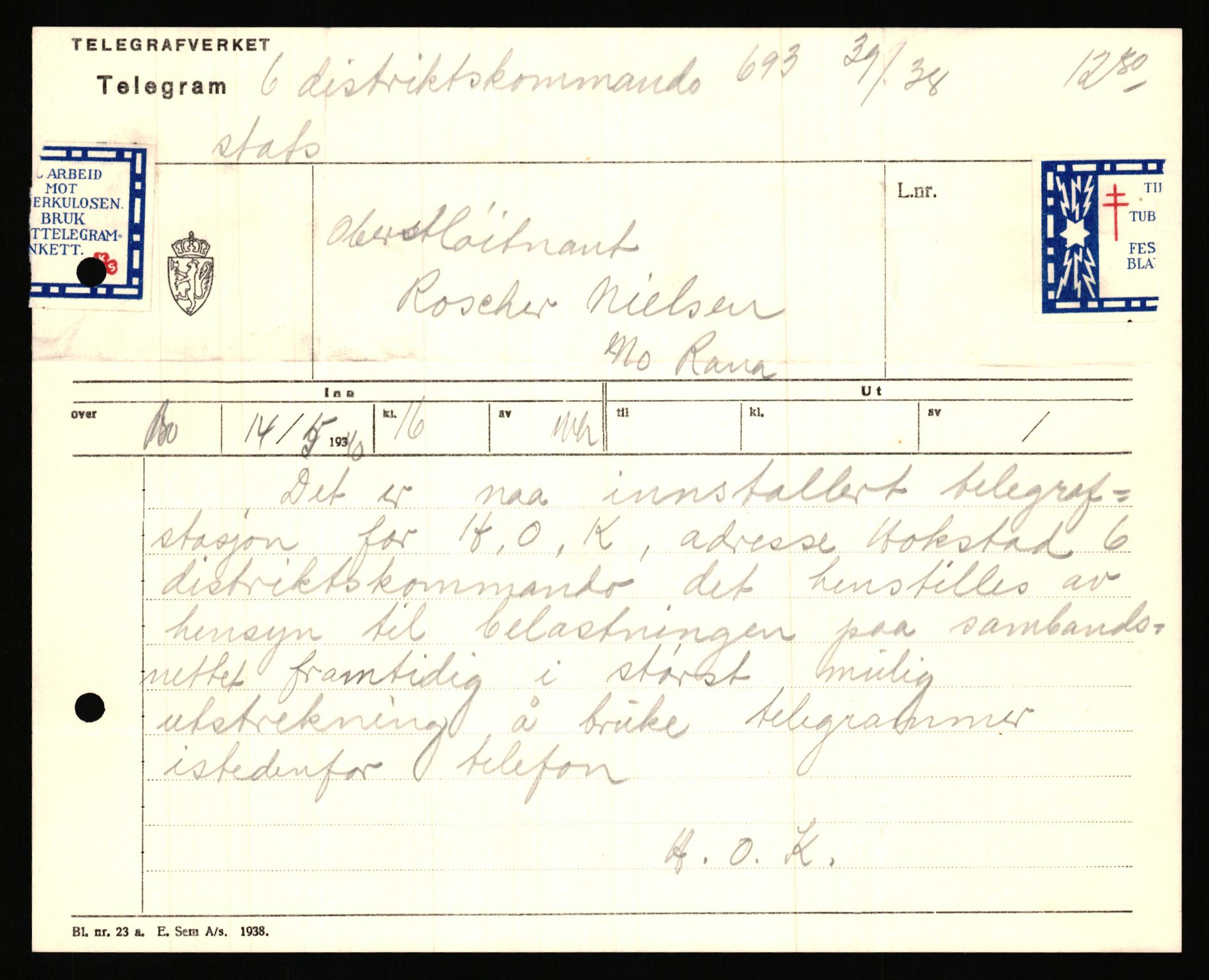 Forsvaret, Forsvarets krigshistoriske avdeling, AV/RA-RAFA-2017/Y/Ya/L0031: II-C-11-51 - Hærens overkommando, 1940, p. 596