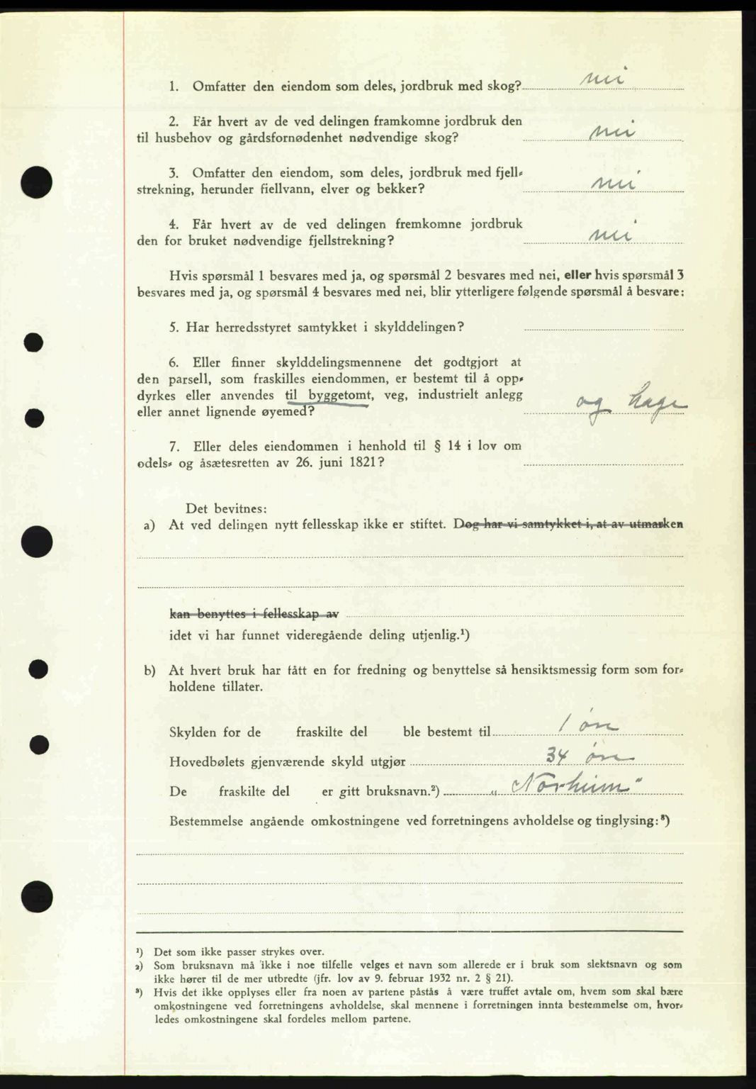 Nordre Sunnmøre sorenskriveri, AV/SAT-A-0006/1/2/2C/2Ca: Mortgage book no. A24, 1947-1947, Diary no: : 736/1947