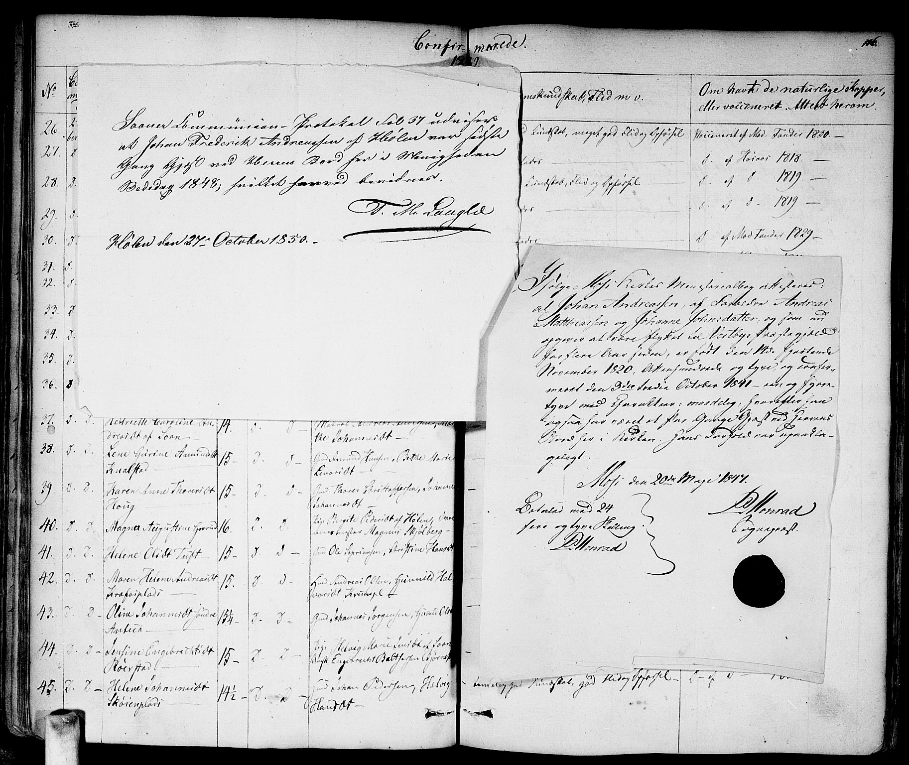 Vestby prestekontor Kirkebøker, SAO/A-10893/F/Fa/L0006: Parish register (official) no. I 6, 1827-1849