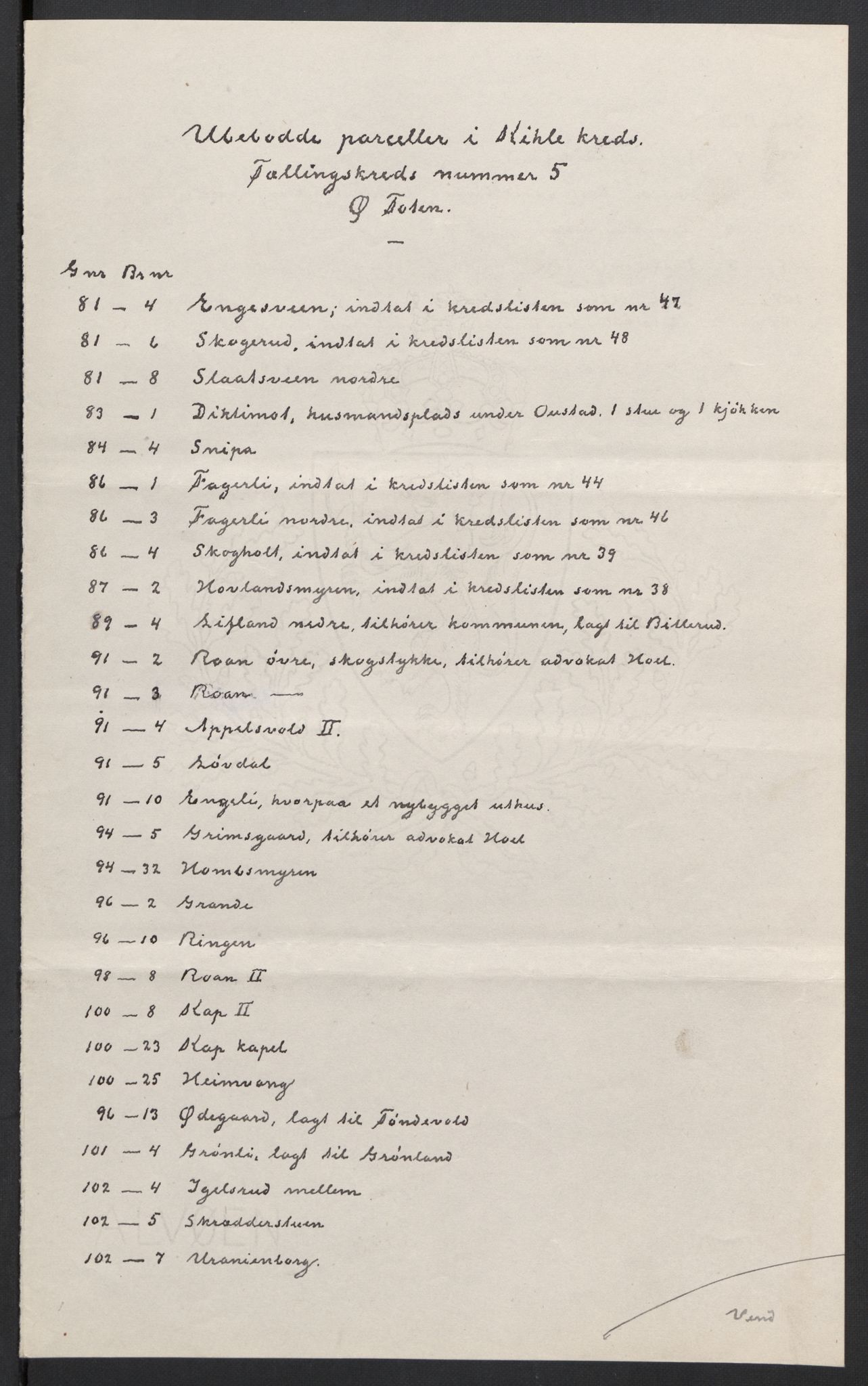 SAH, 1920 census for Østre Toten, 1920, p. 35