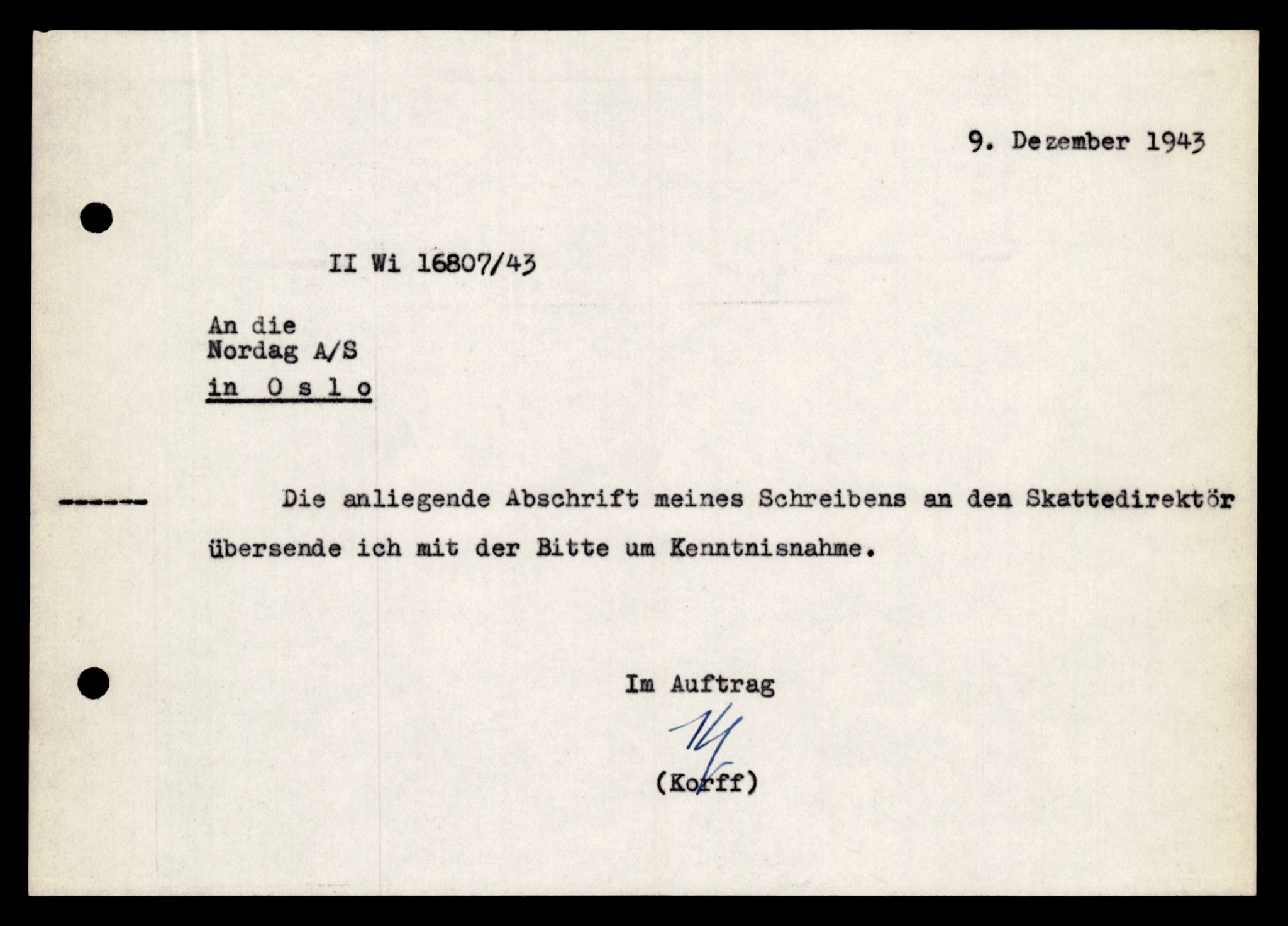 Forsvarets Overkommando. 2 kontor. Arkiv 11.4. Spredte tyske arkivsaker, AV/RA-RAFA-7031/D/Dar/Darb/L0003: Reichskommissariat - Hauptabteilung Vervaltung, 1940-1945, p. 418