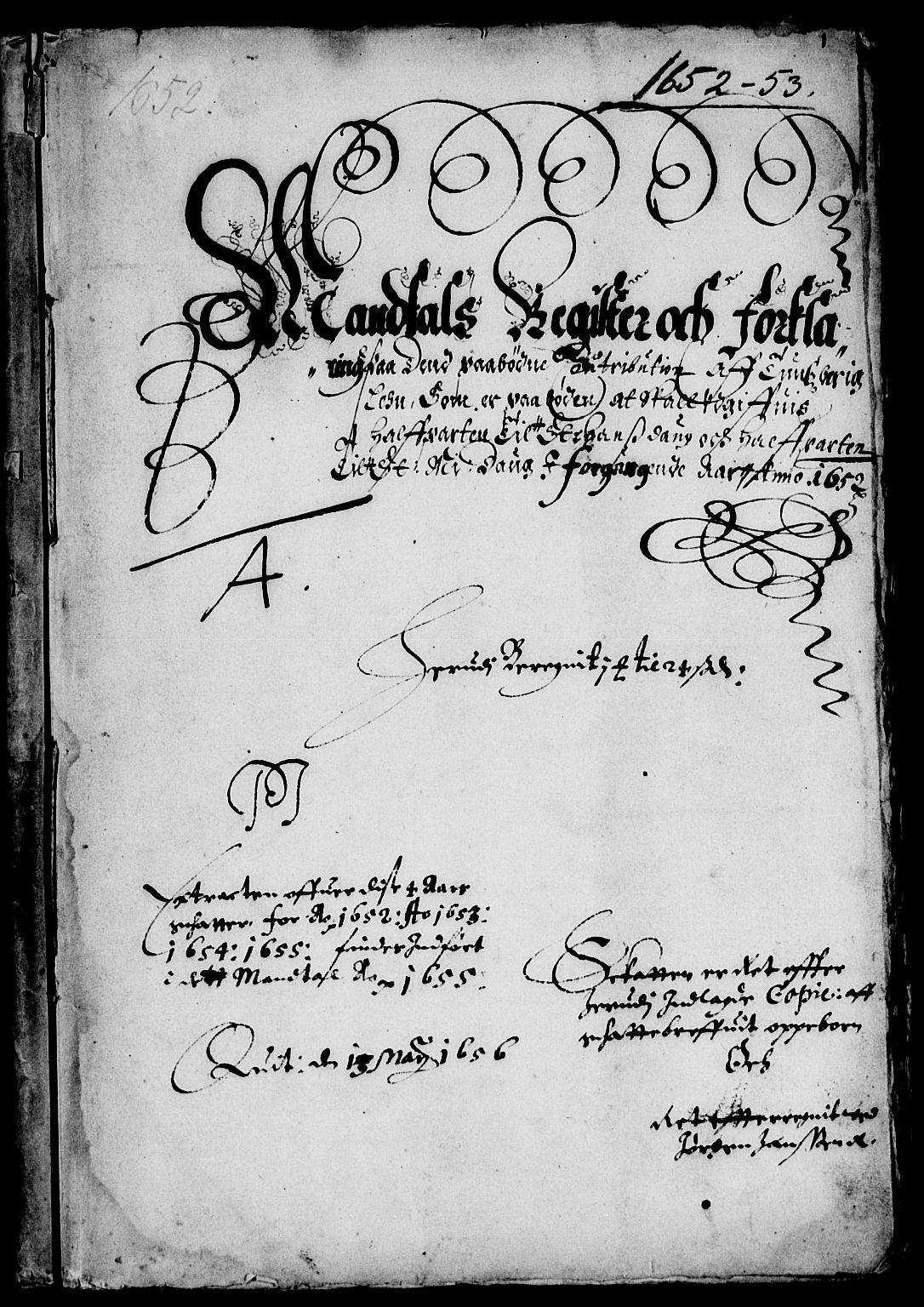 Rentekammeret inntil 1814, Reviderte regnskaper, Lensregnskaper, AV/RA-EA-5023/R/Rb/Rbo/L0031: Tønsberg len, 1651-1654