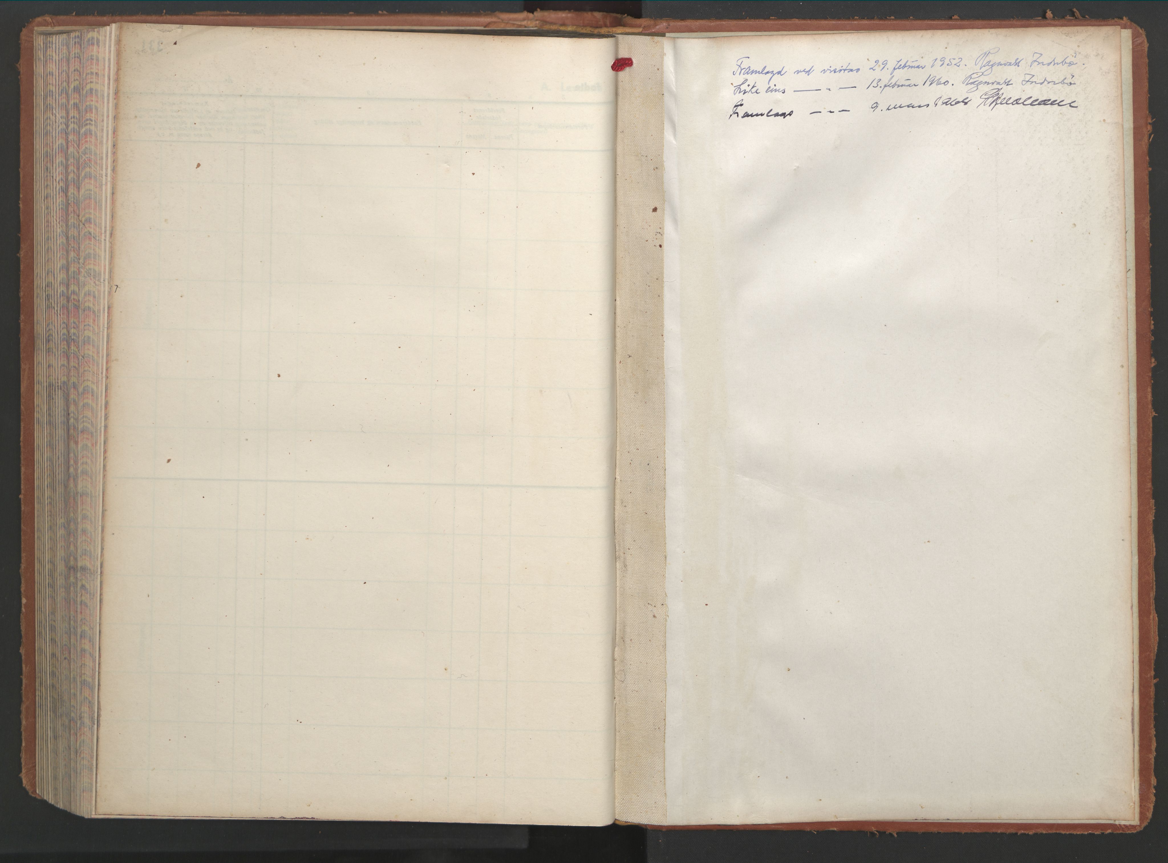 Nykirken Sokneprestembete, SAB/A-77101/H/Hab: Parish register (copy) no. B 10, 1948-1973