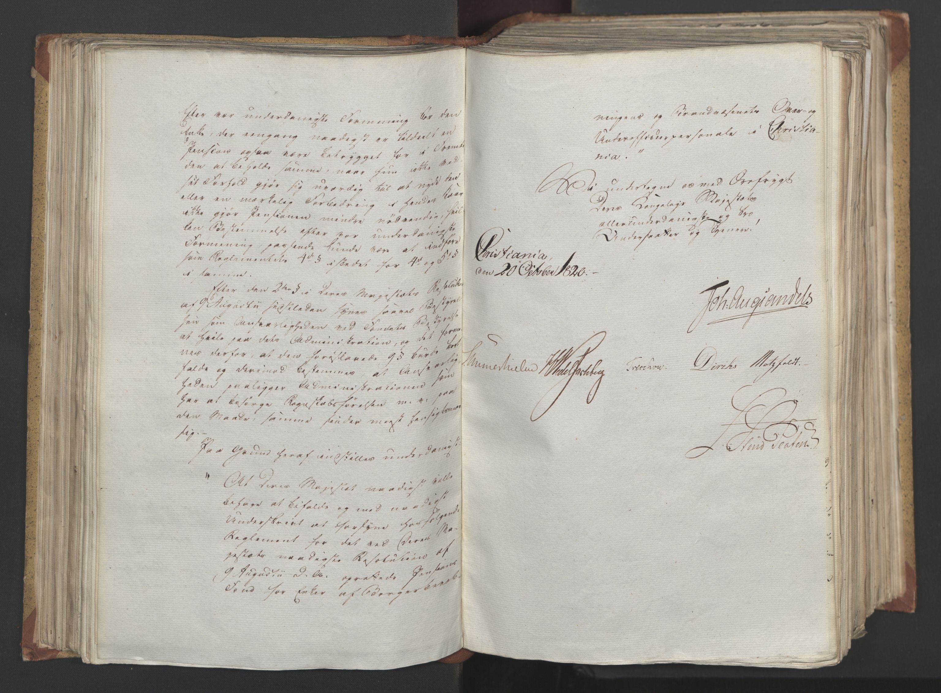 Statsrådsavdelingen i Stockholm, AV/RA-S-1003/D/Da/L0024: Regjeringsinnstillinger nr. 4663-4873, 1820, p. 159