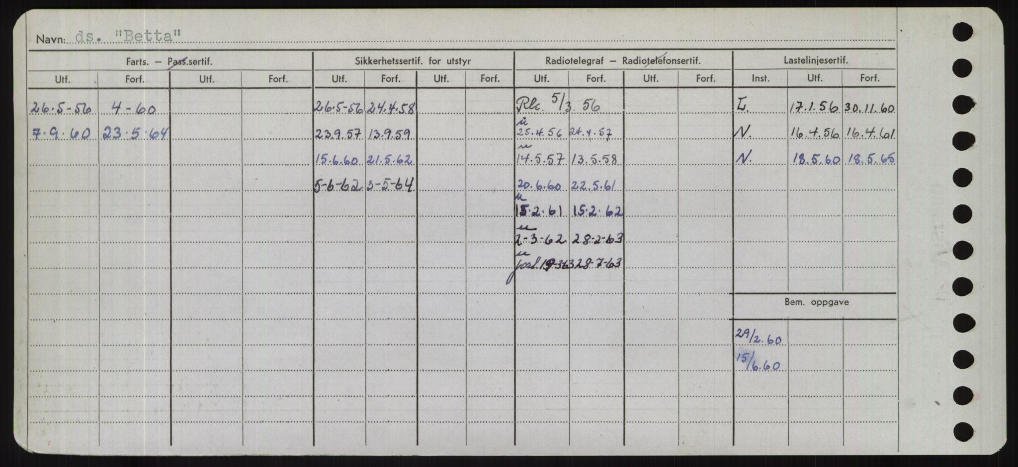 Sjøfartsdirektoratet med forløpere, Skipsmålingen, RA/S-1627/H/Hd/L0003: Fartøy, B-Bev, p. 966