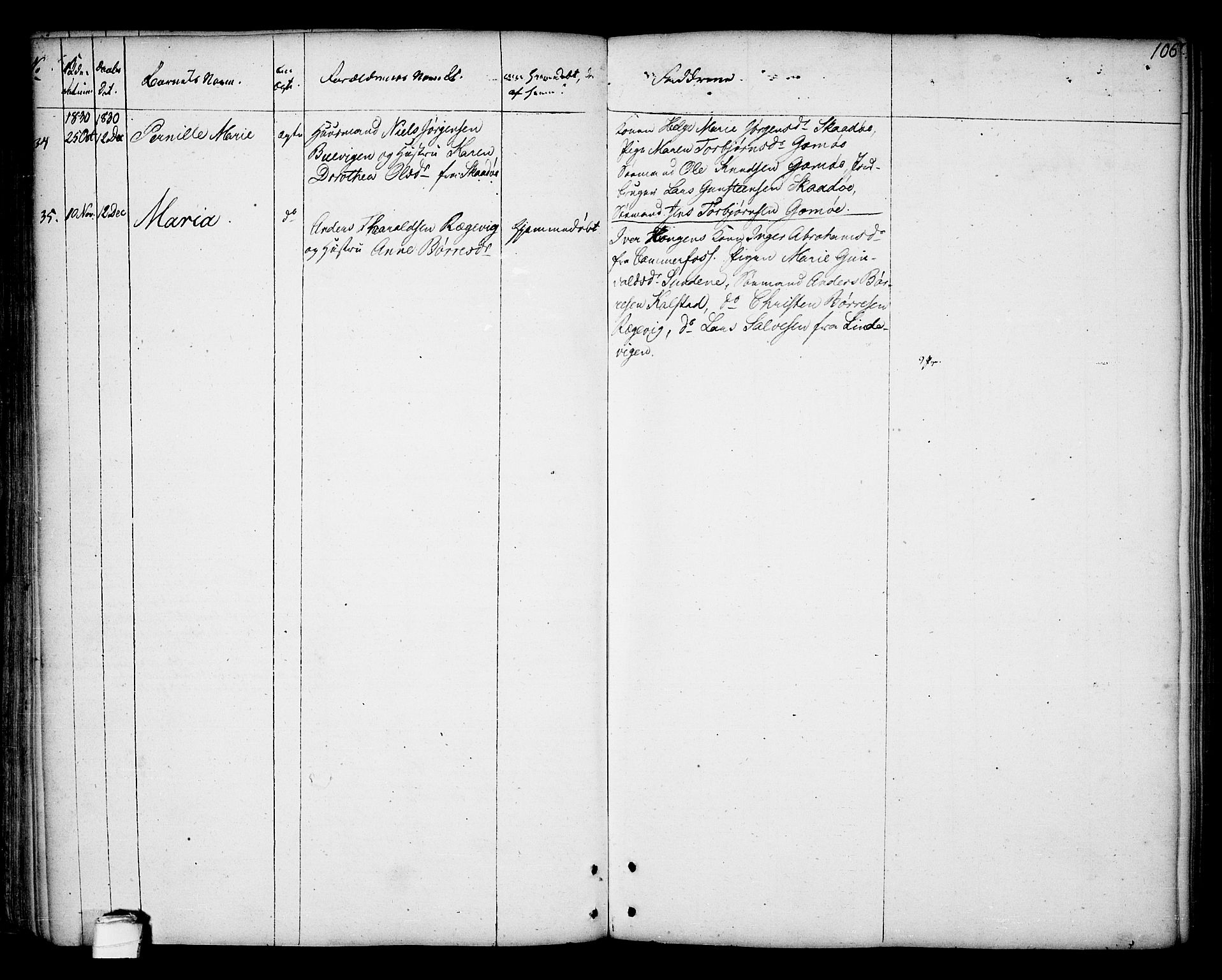 Kragerø kirkebøker, AV/SAKO-A-278/F/Fa/L0002: Parish register (official) no. 2, 1767-1802, p. 106