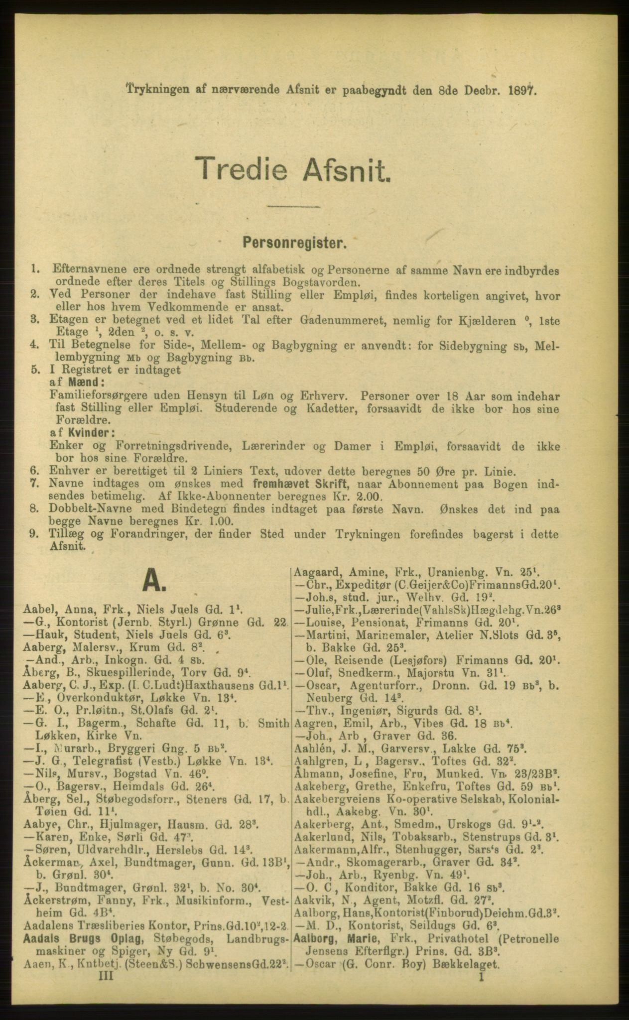 Kristiania/Oslo adressebok, PUBL/-, 1898, p. 101