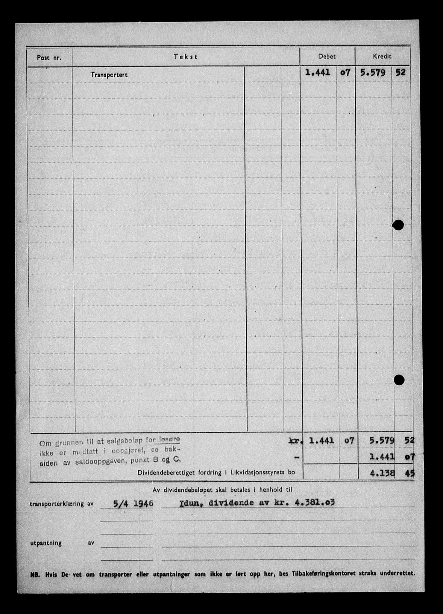 Justisdepartementet, Tilbakeføringskontoret for inndratte formuer, RA/S-1564/H/Hc/Hcc/L0958: --, 1945-1947, p. 183