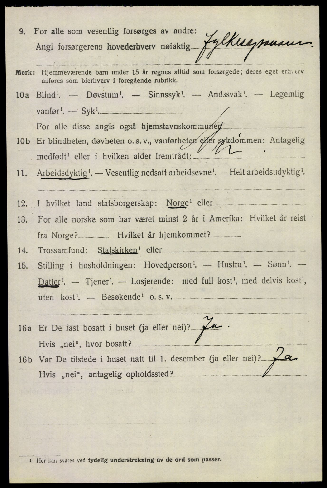 SAKO, 1920 census for Sem, 1920, p. 13002