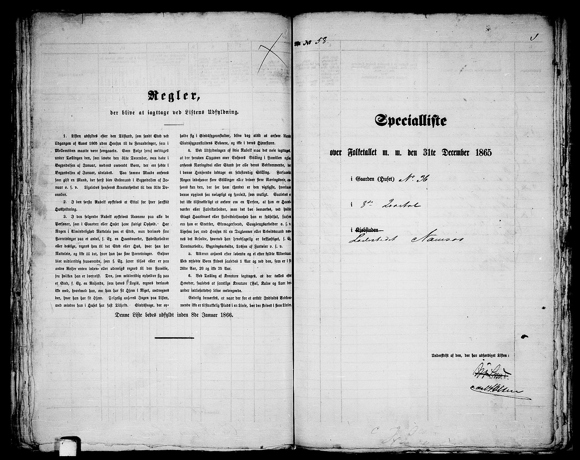 RA, 1865 census for Namsos/Namsos, 1865, p. 120