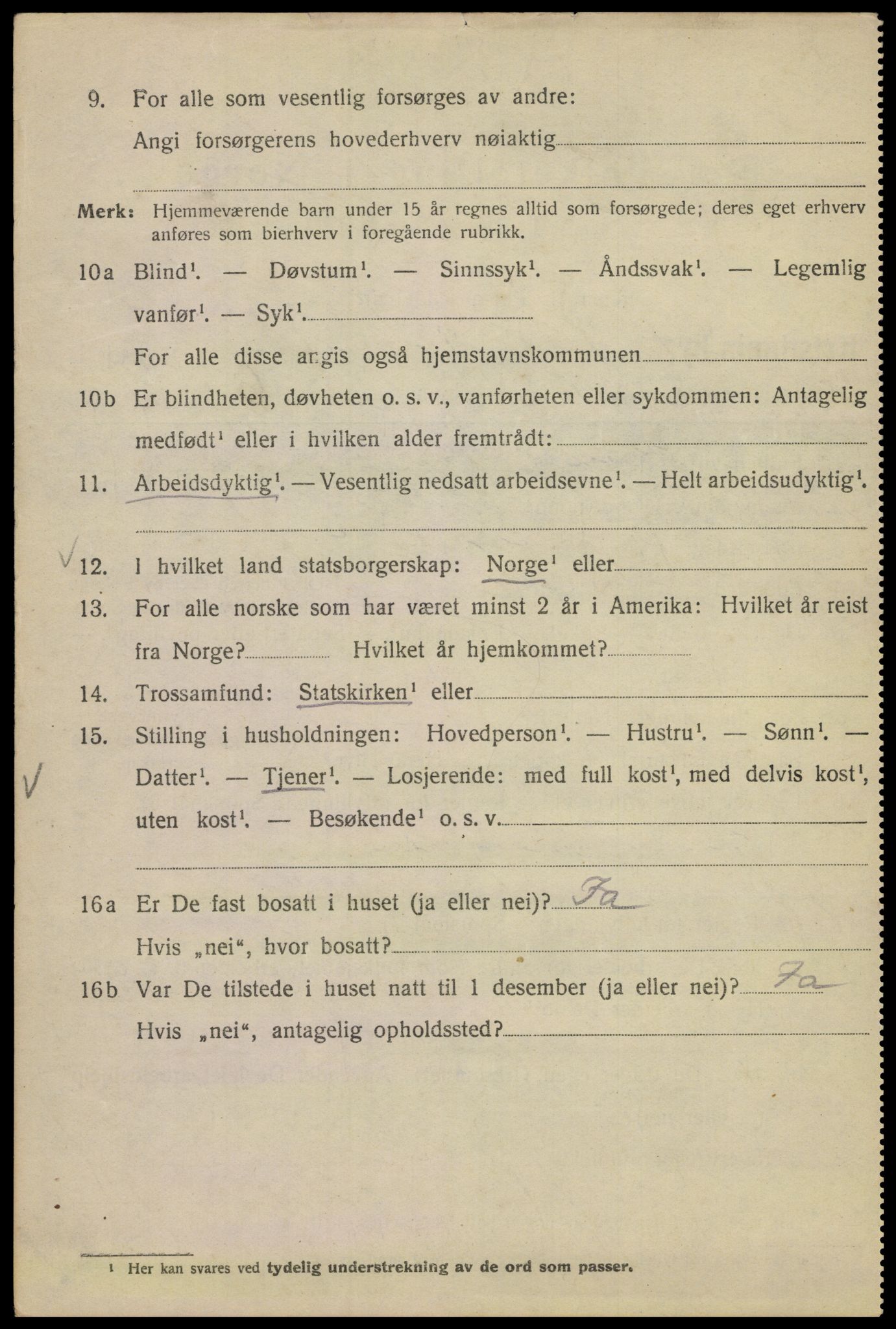 SAO, 1920 census for Kristiania, 1920, p. 596006