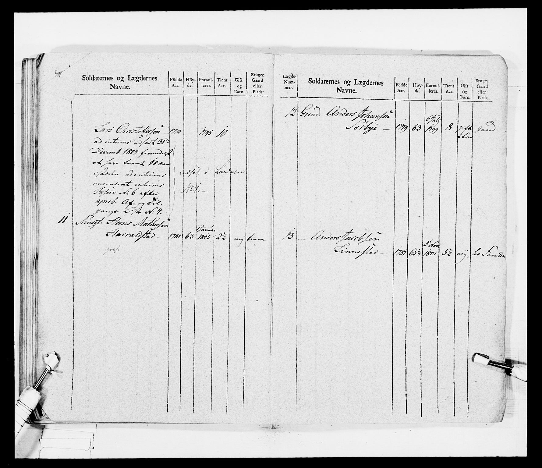 Generalitets- og kommissariatskollegiet, Det kongelige norske kommissariatskollegium, AV/RA-EA-5420/E/Eh/L0030a: Sønnafjelske gevorbne infanteriregiment, 1807, p. 157