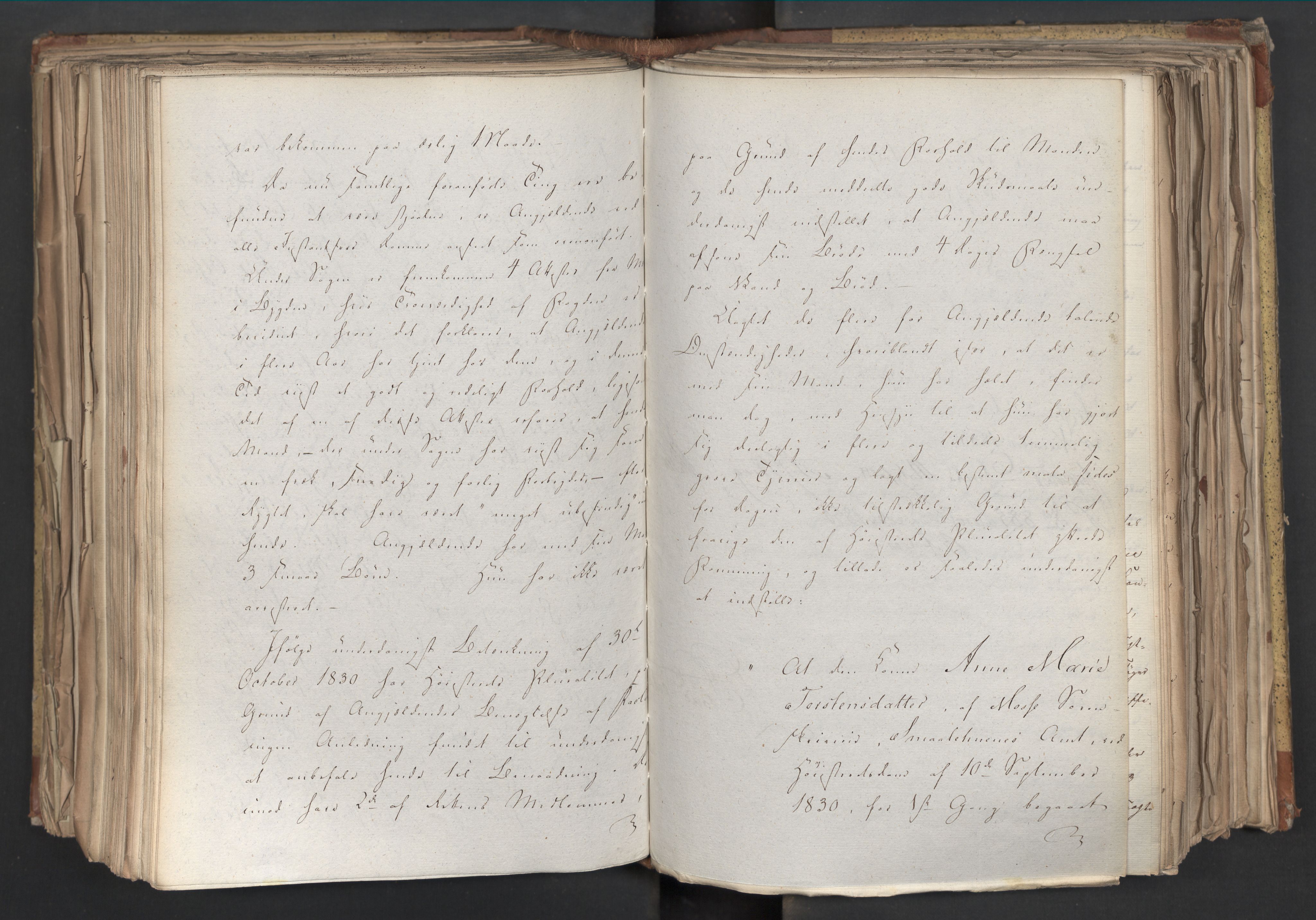 Statsrådsavdelingen i Stockholm, AV/RA-S-1003/D/Da/L0068: Regjeringsinnstillinger nr. 660-876, 1830, p. 418