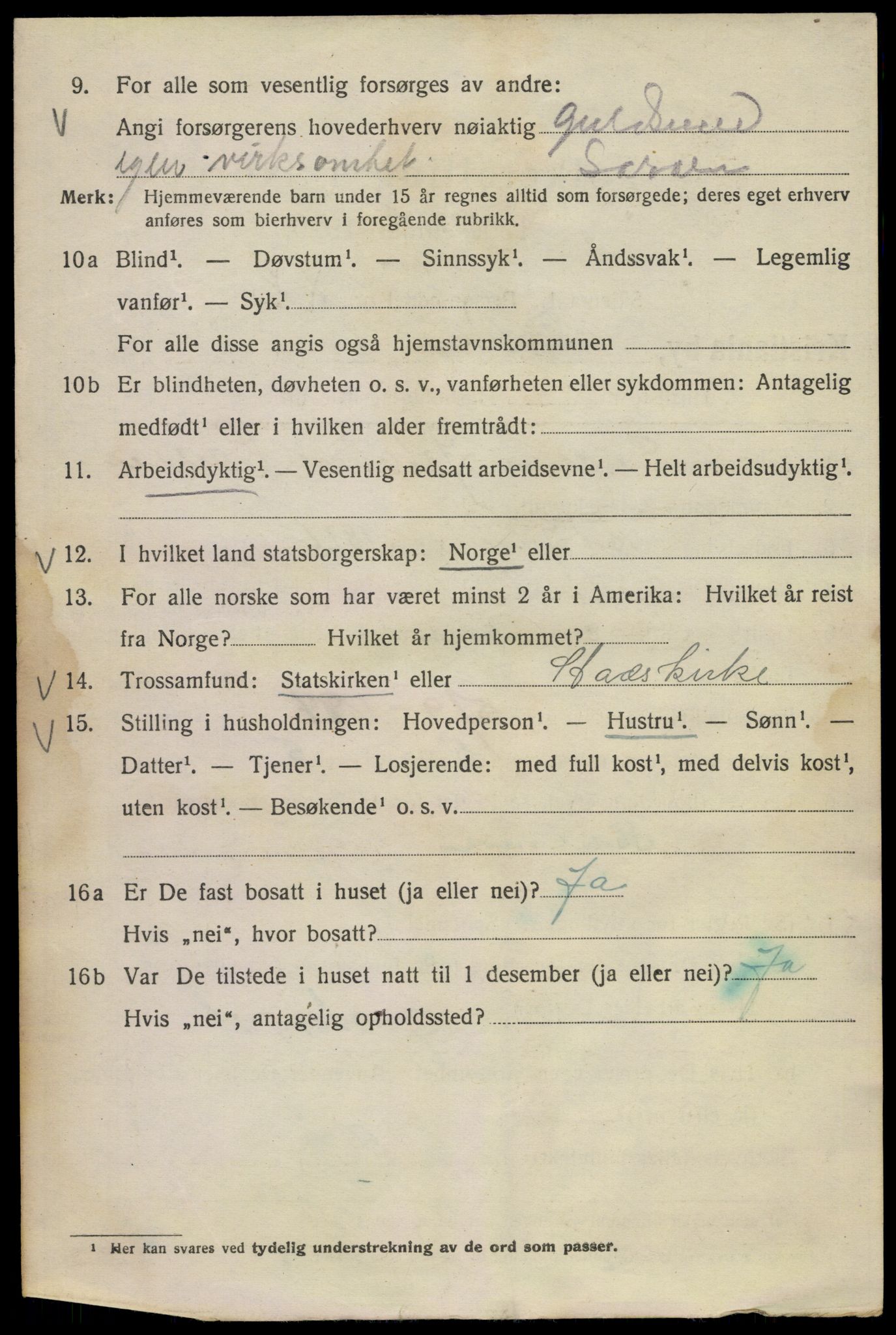 SAO, 1920 census for Kristiania, 1920, p. 362336