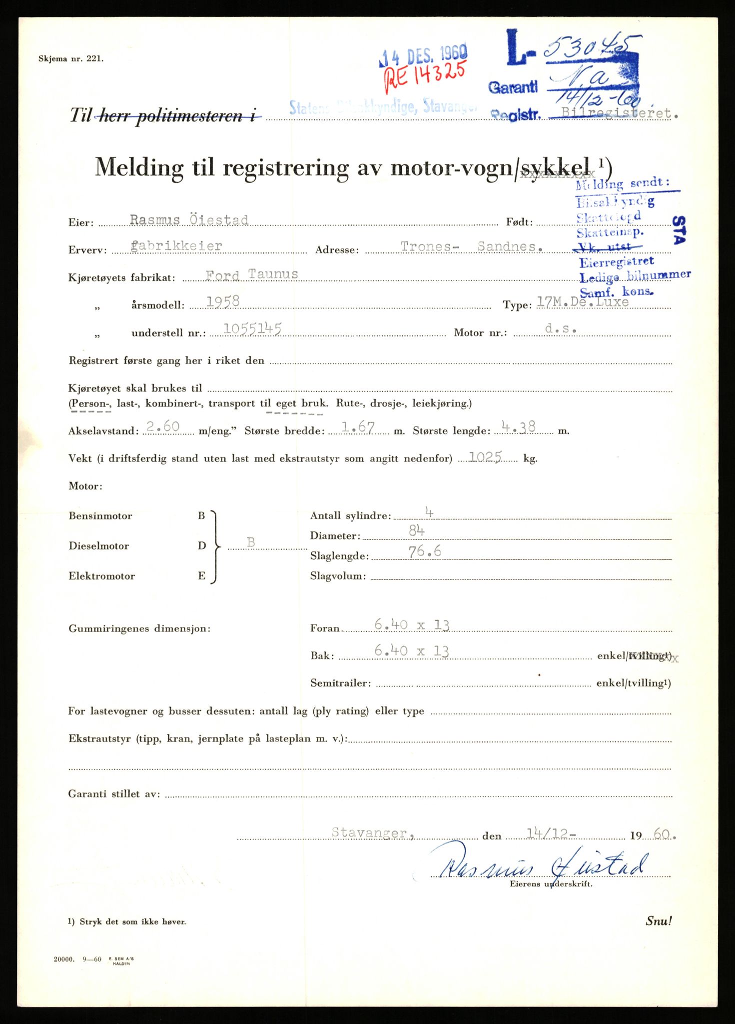 Stavanger trafikkstasjon, AV/SAST-A-101942/0/F/L0053: L-52900 - L-54199, 1930-1971, p. 417
