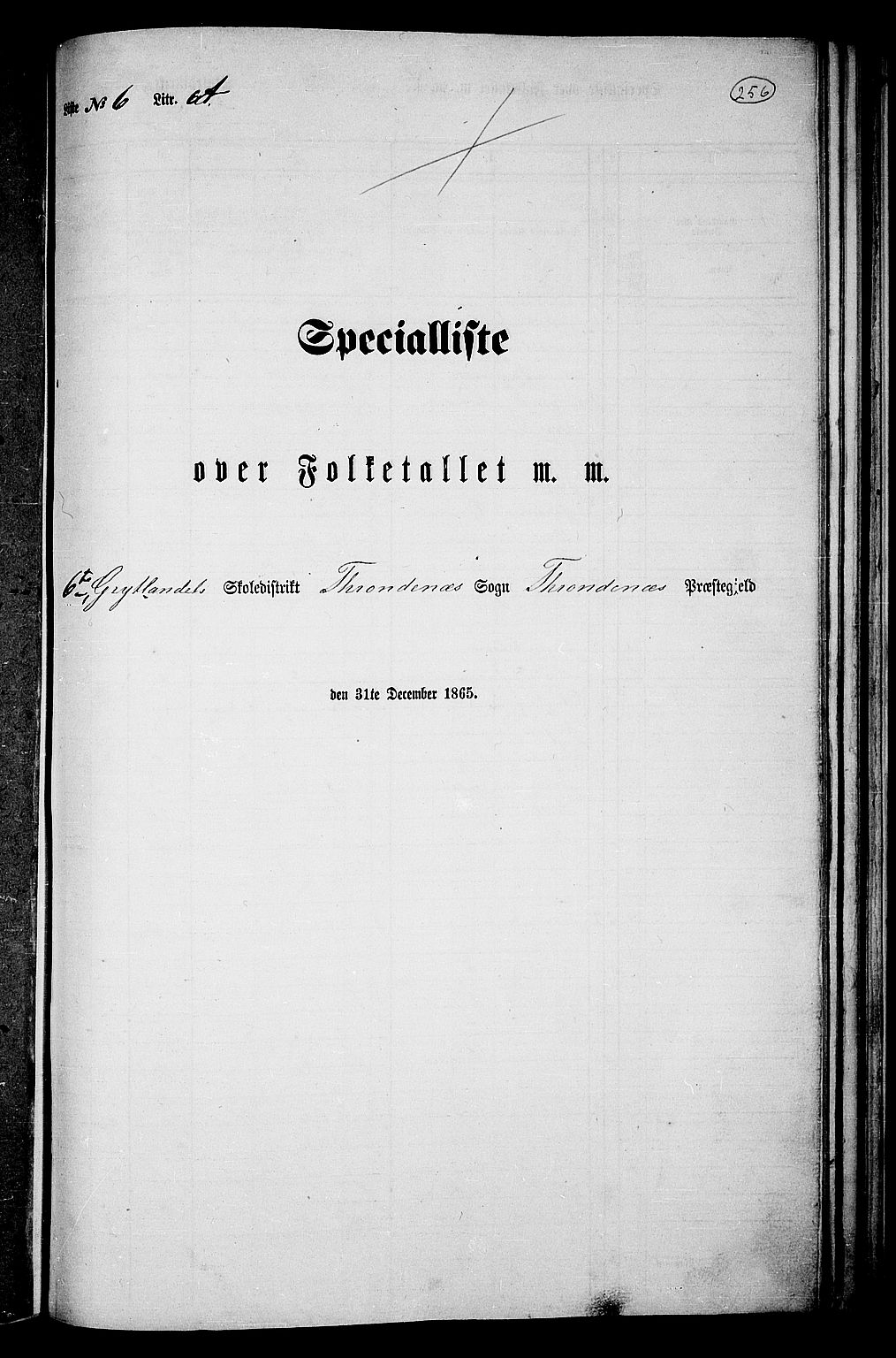 RA, 1865 census for Trondenes, 1865, p. 141