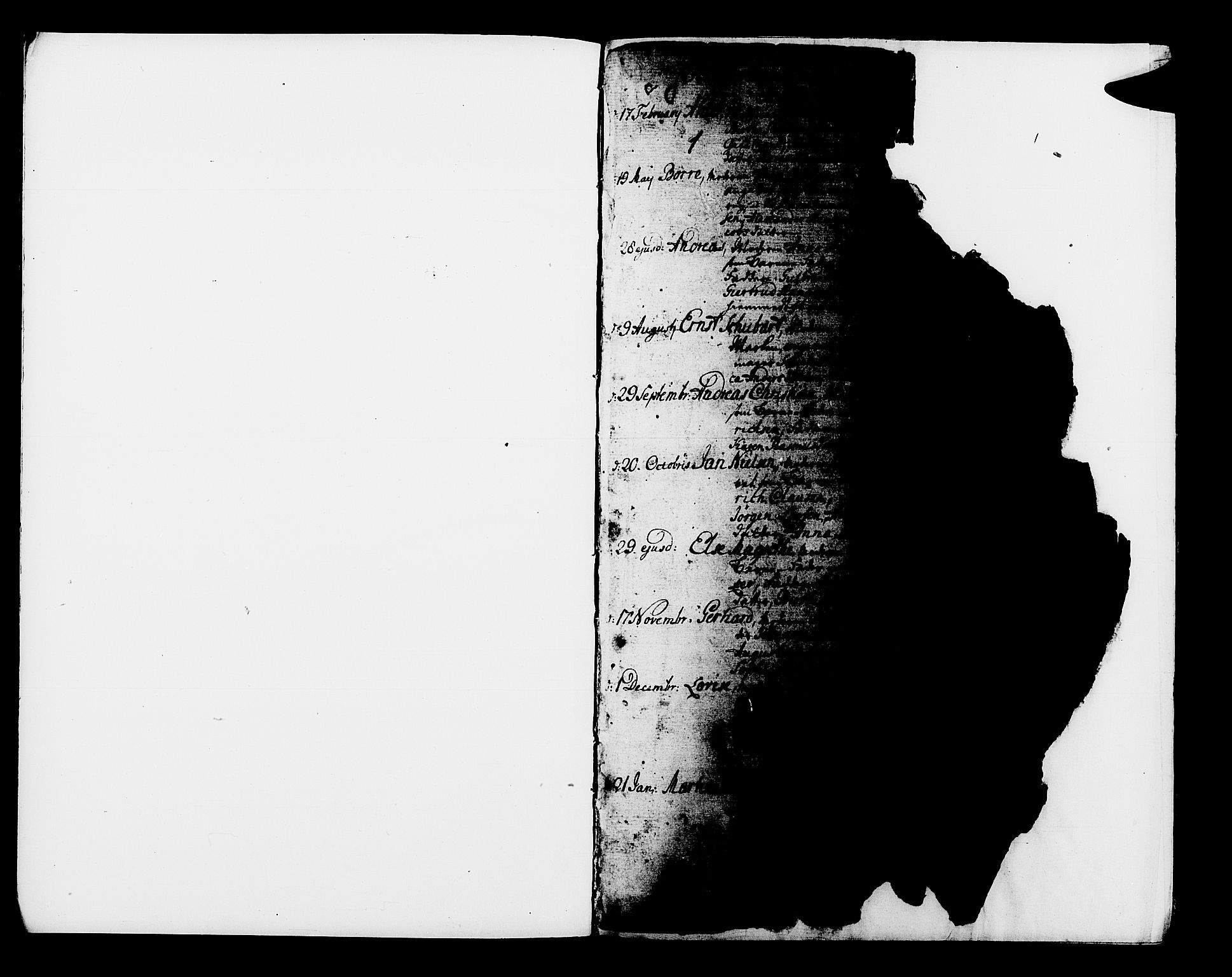 Domkirken sokneprestembete, SAB/A-74801/H/Haa/L0003: Parish register (official) no. A 3, 1758-1789, p. 1